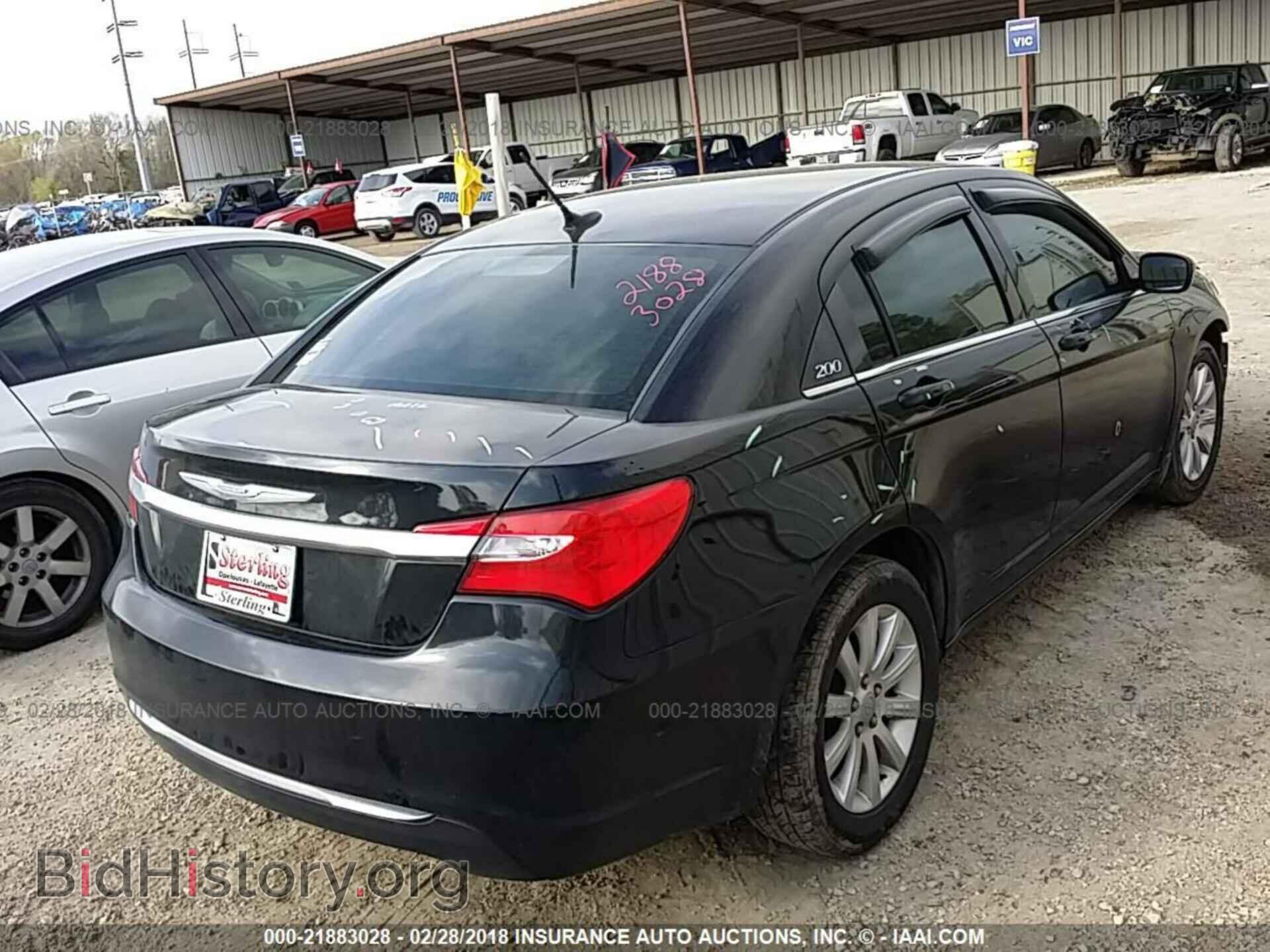2012 Chrysler 200 - VIN: 1C3CCBBB9CN287882 - Фото 4