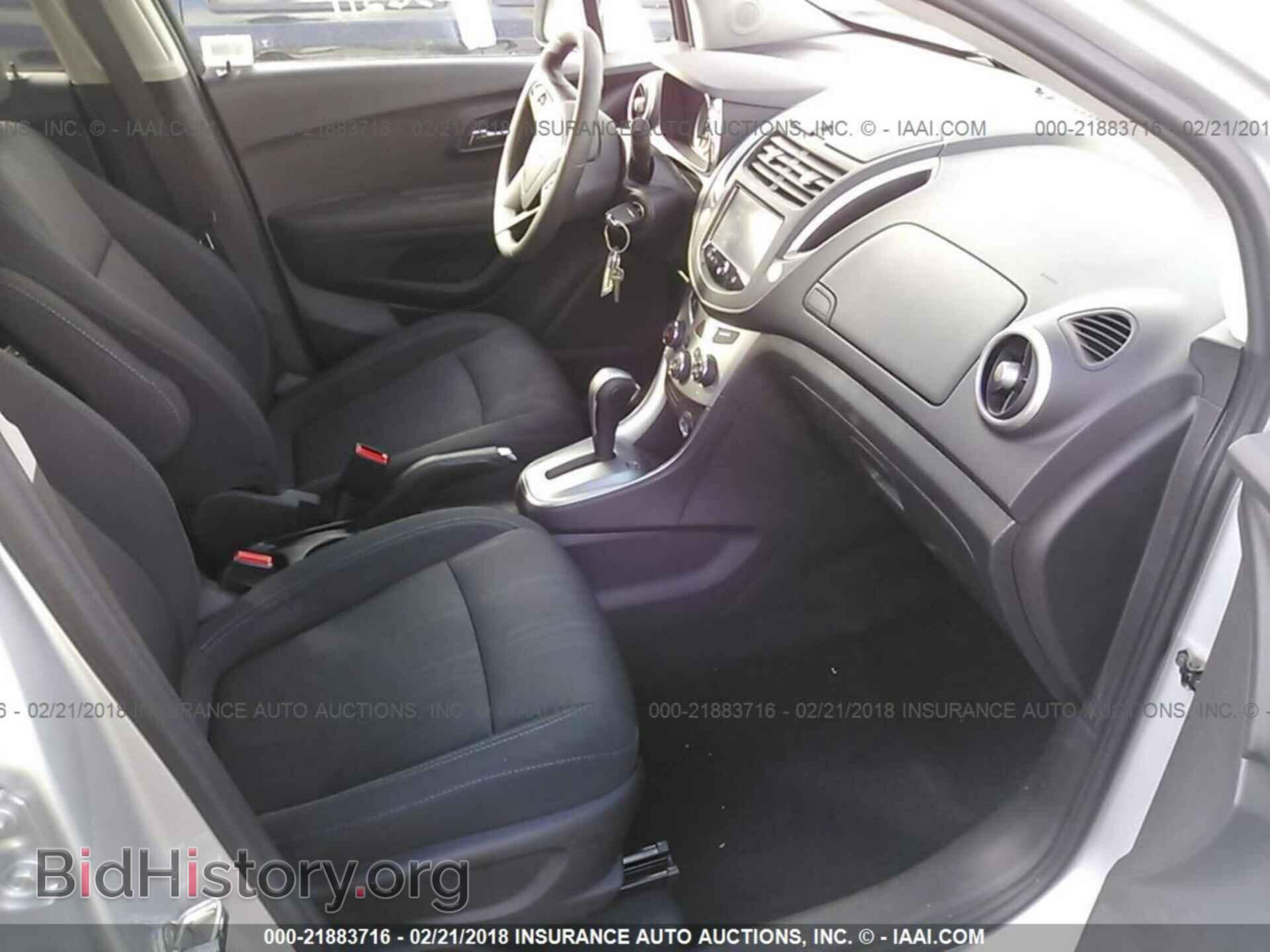 2016 Chevrolet Trax - VIN: 3GNCJLSB9GL202463 - Фото 5
