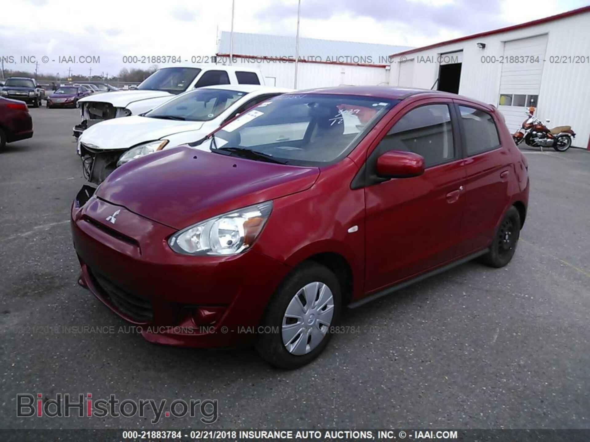 2015 Mitsubishi Mirage - VIN: ML32A3HJ0FH052892 - Фото 2
