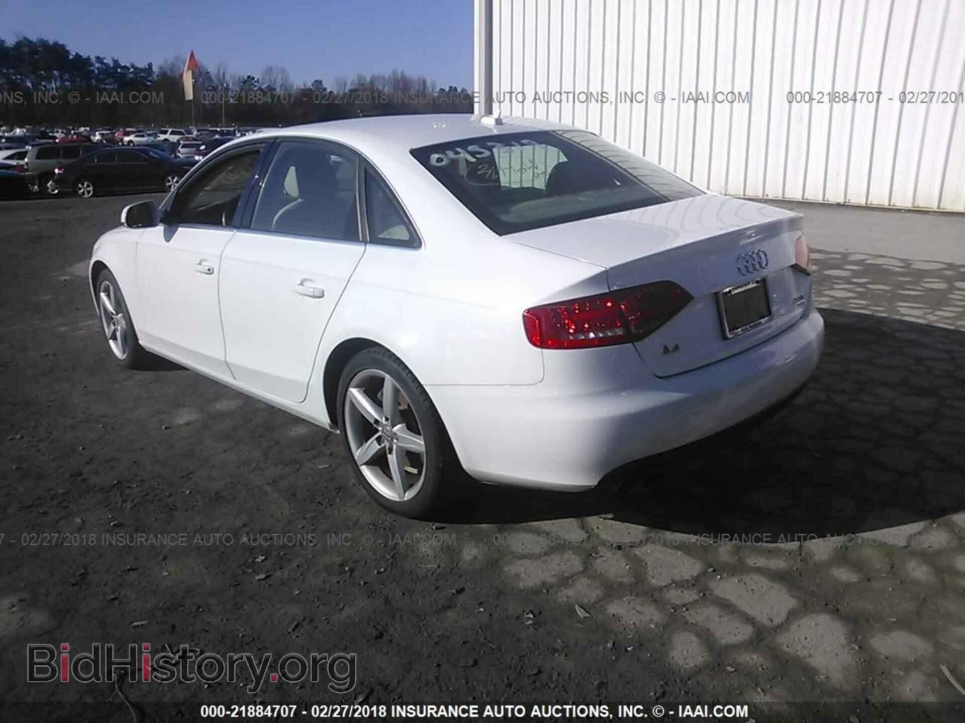 2011 Audi A4 - VIN: WAUFFAFLXBN045319 - Фото 3