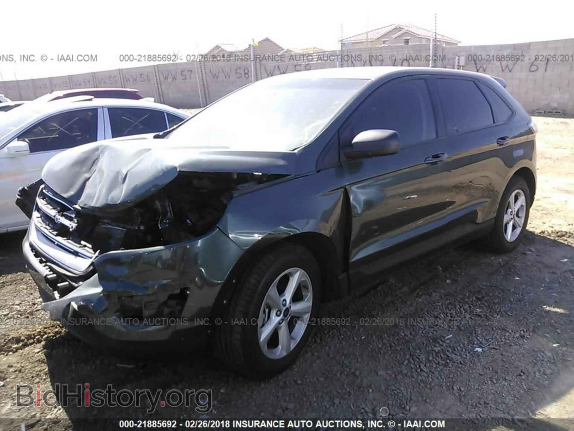 2015 Ford Edge - VIN: 2FMTK4G8XFBC04656 - Фото 2