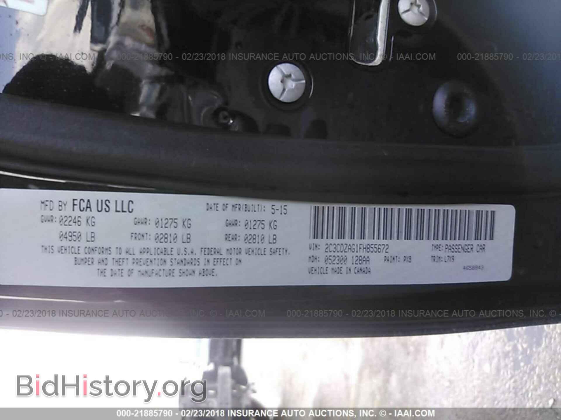 2015 Dodge Challenger - VIN: 2C3CDZAG1FH855672 - Photo 9