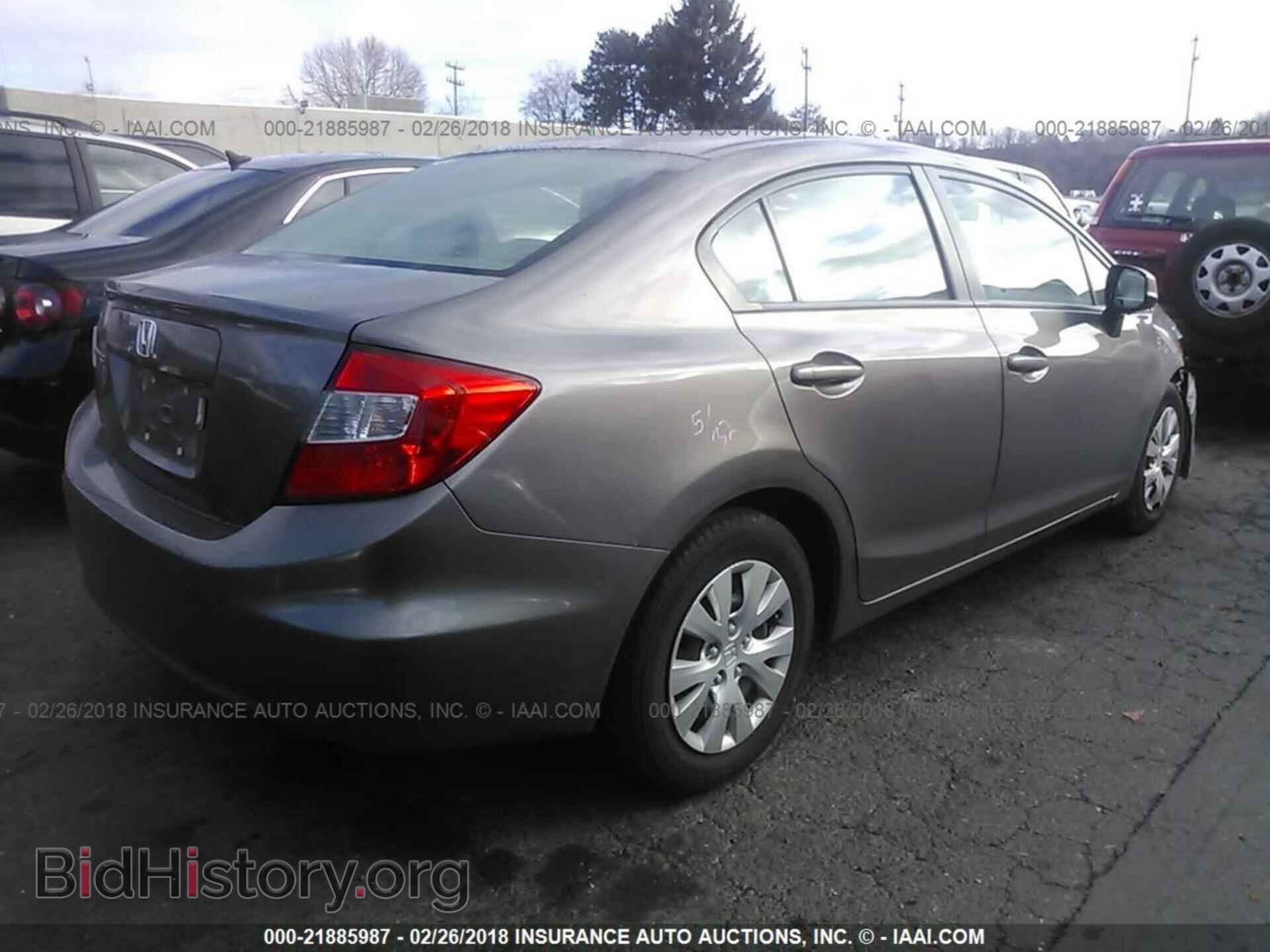 2012 HONDA CIVIC - VIN: 19XFB2F57CE309544 - Photo 4