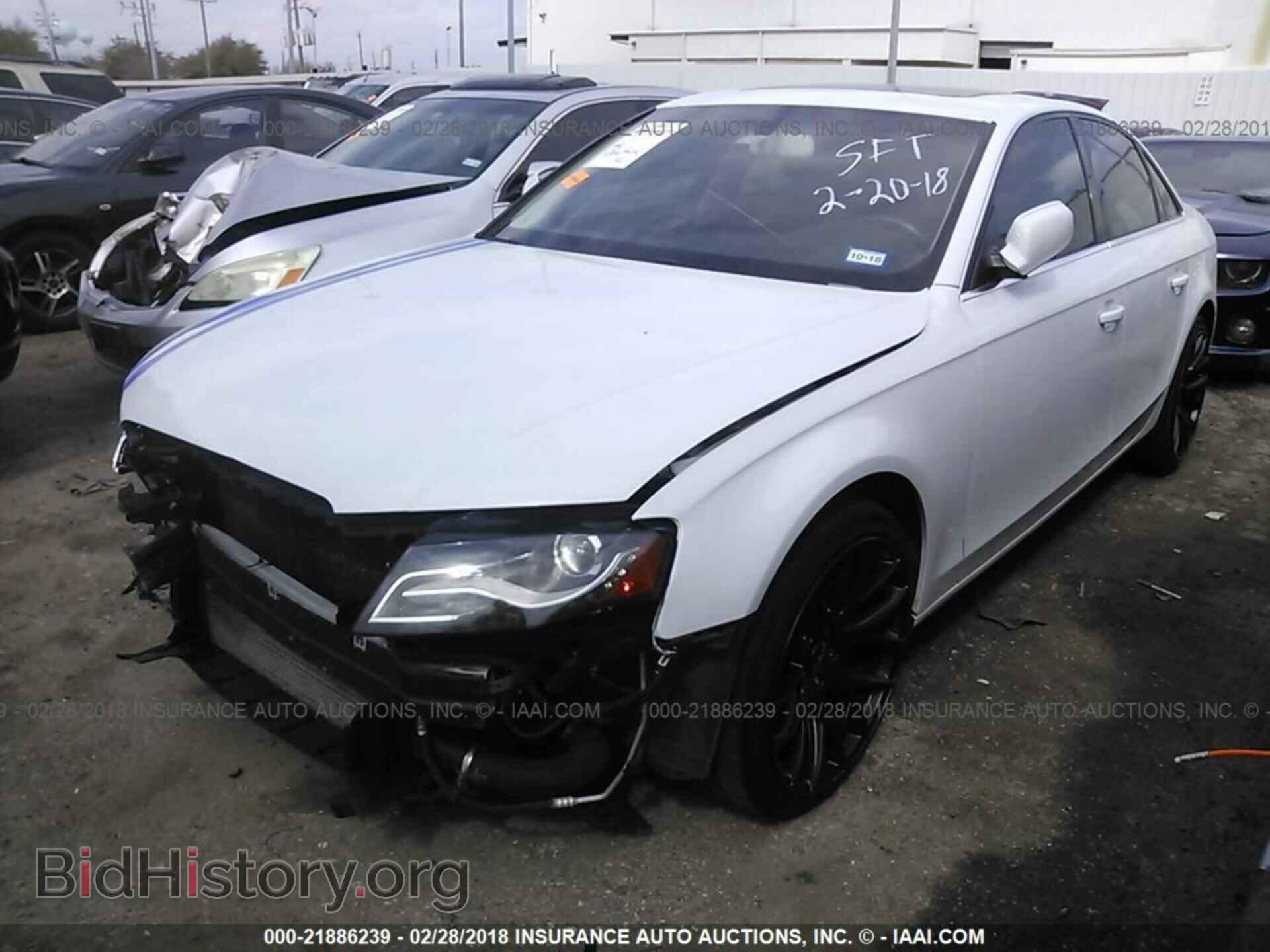2012 Audi A4 - VIN: WAUBFAFL8CA120350 - Photo 2