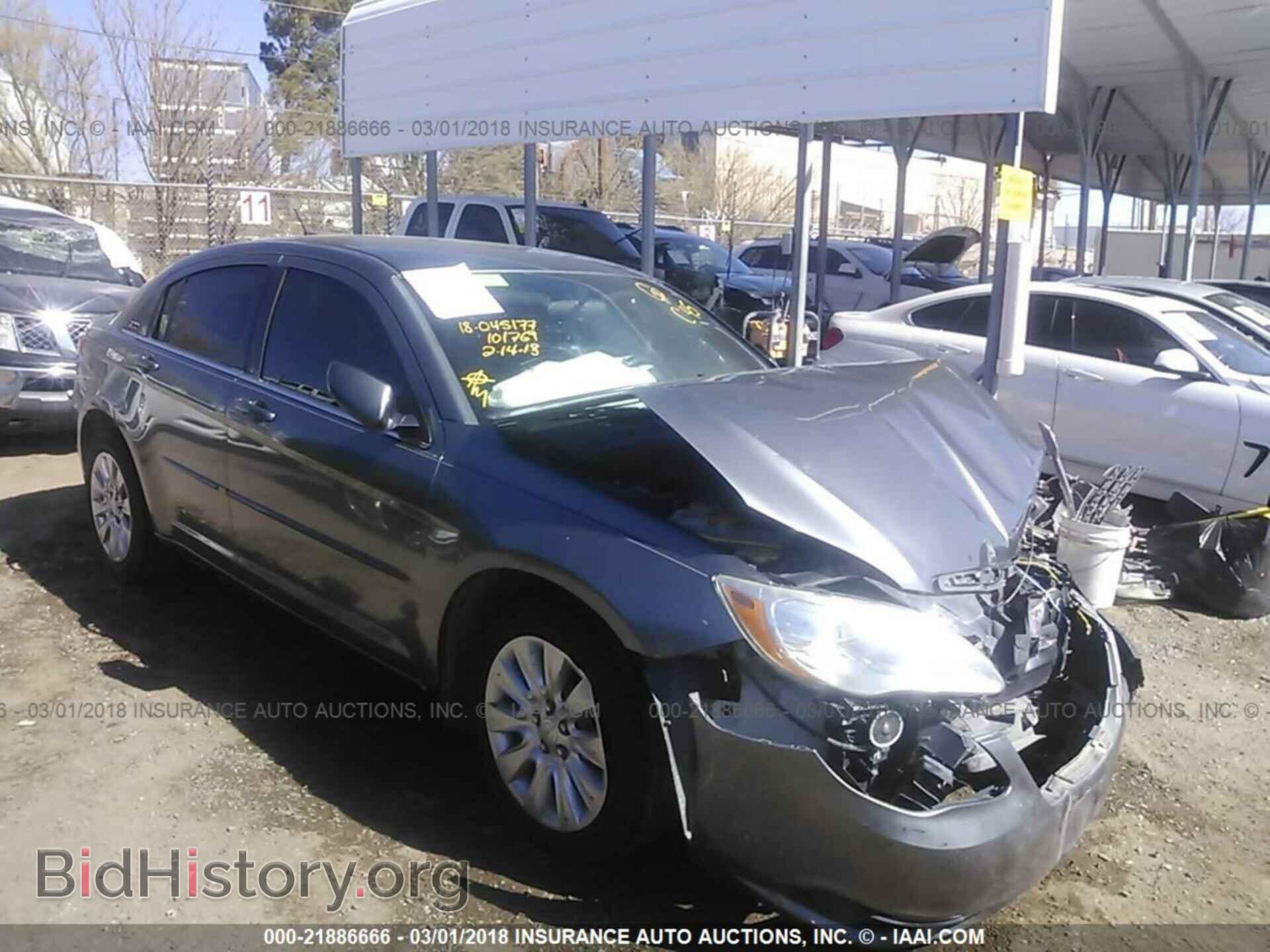 Фотография 1C3CCBAB4CN203050 - Chrysler 200 2012