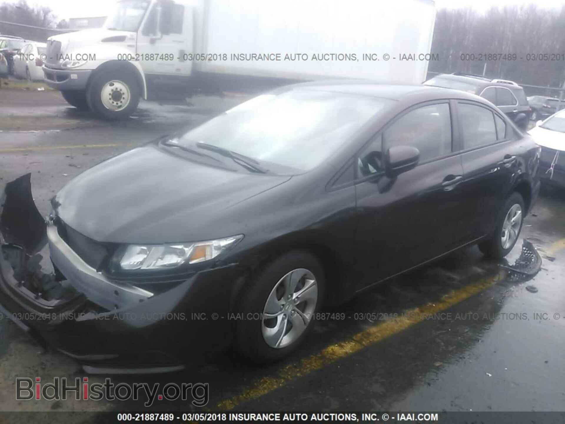 2014 Honda Civic - VIN: 2HGFB2F53EH559632 - Фото 2
