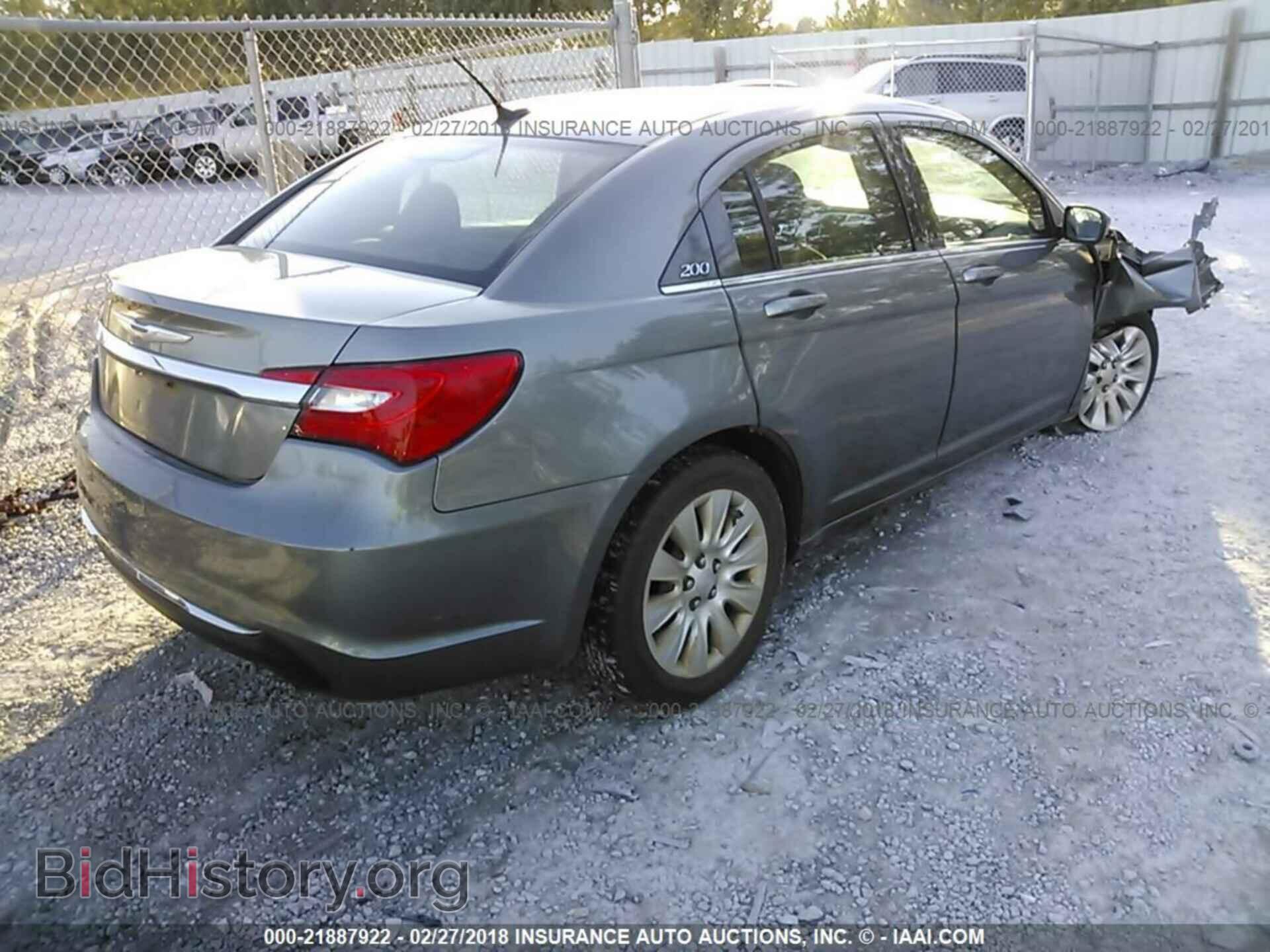 2012 Chrysler 200 - VIN: 1C3CCBAB0CN145552 - Фото 4