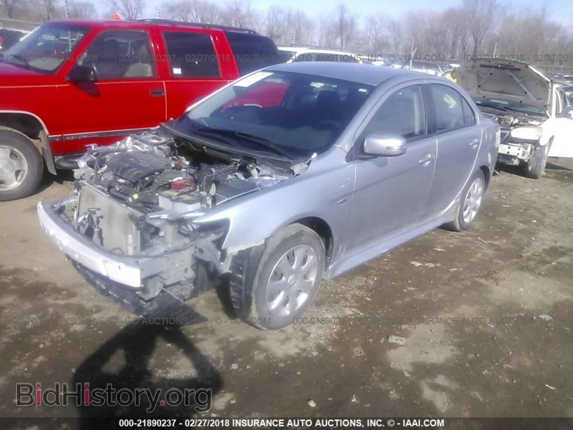 2015 Mitsubishi Lancer - VIN: JA32U2FU6FU012656 - Фото 2