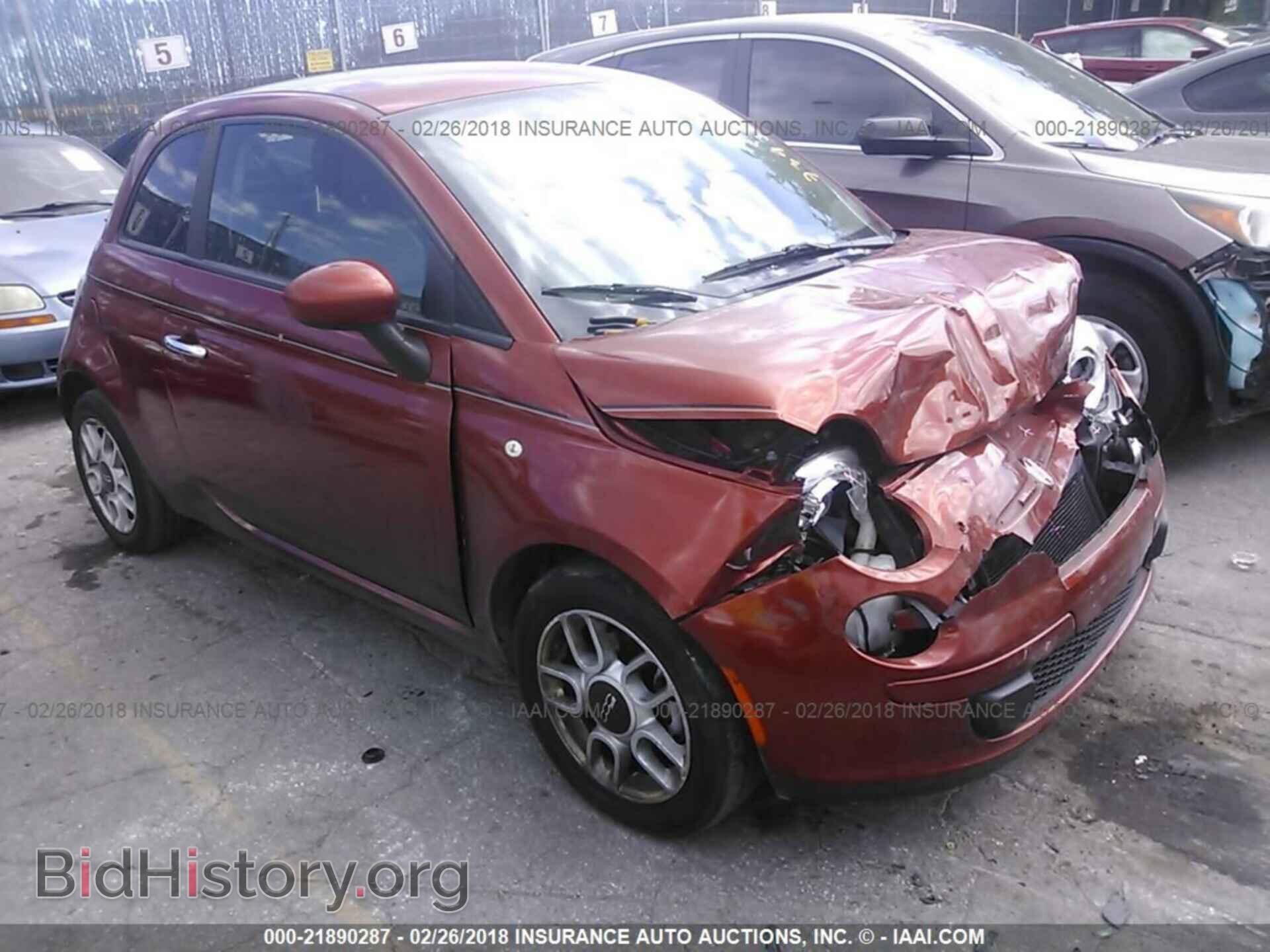 Фотография 3C3CFFAR8DT739318 - Fiat 500 2013