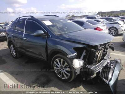 2014 Mazda CX-9, синий — VIN JM3TB2DA2E0444405, IAAI