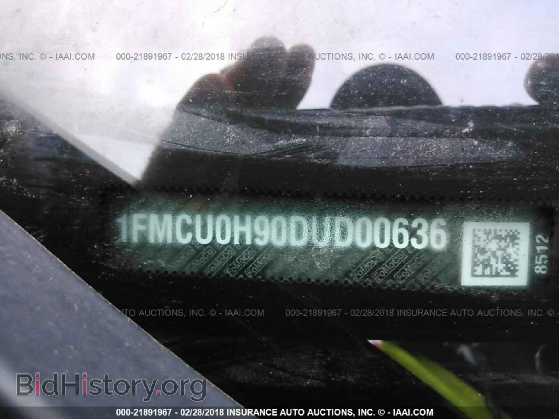 2013 Ford Escape - VIN: 1FMCU0H90DUD00636 - Фото 9