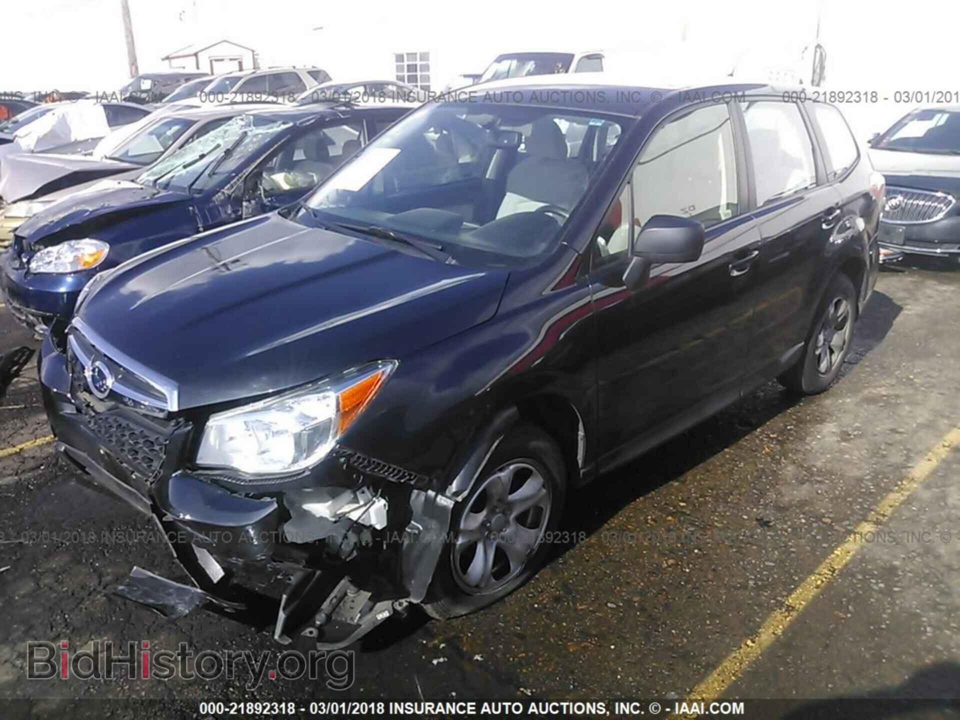 2014 Subaru Forester - VIN: JF2SJAAC4EH408306 - Фото 2