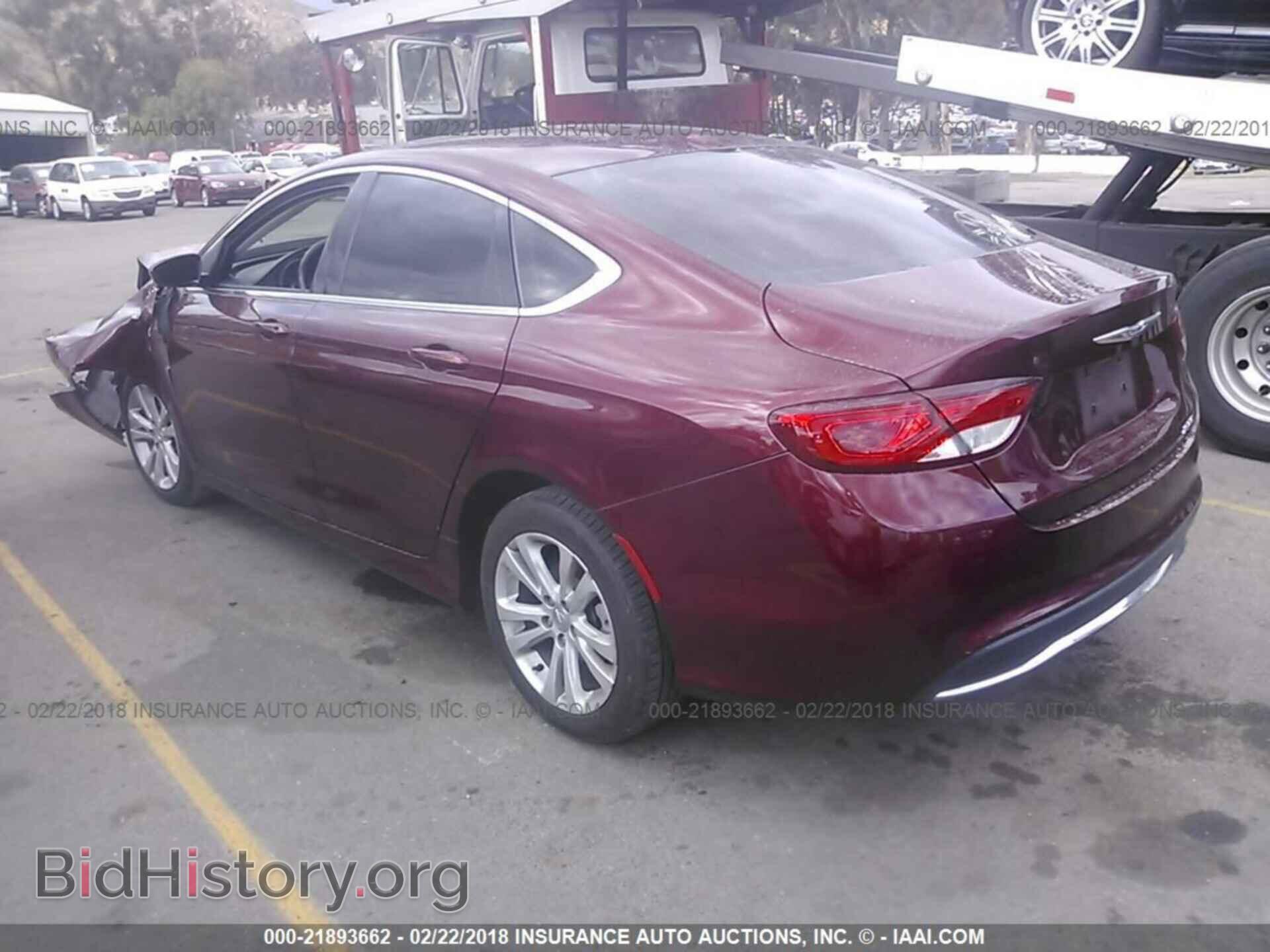 2015 Chrysler 200 - VIN: 1C3CCCAB8FN637126 - Photo 3