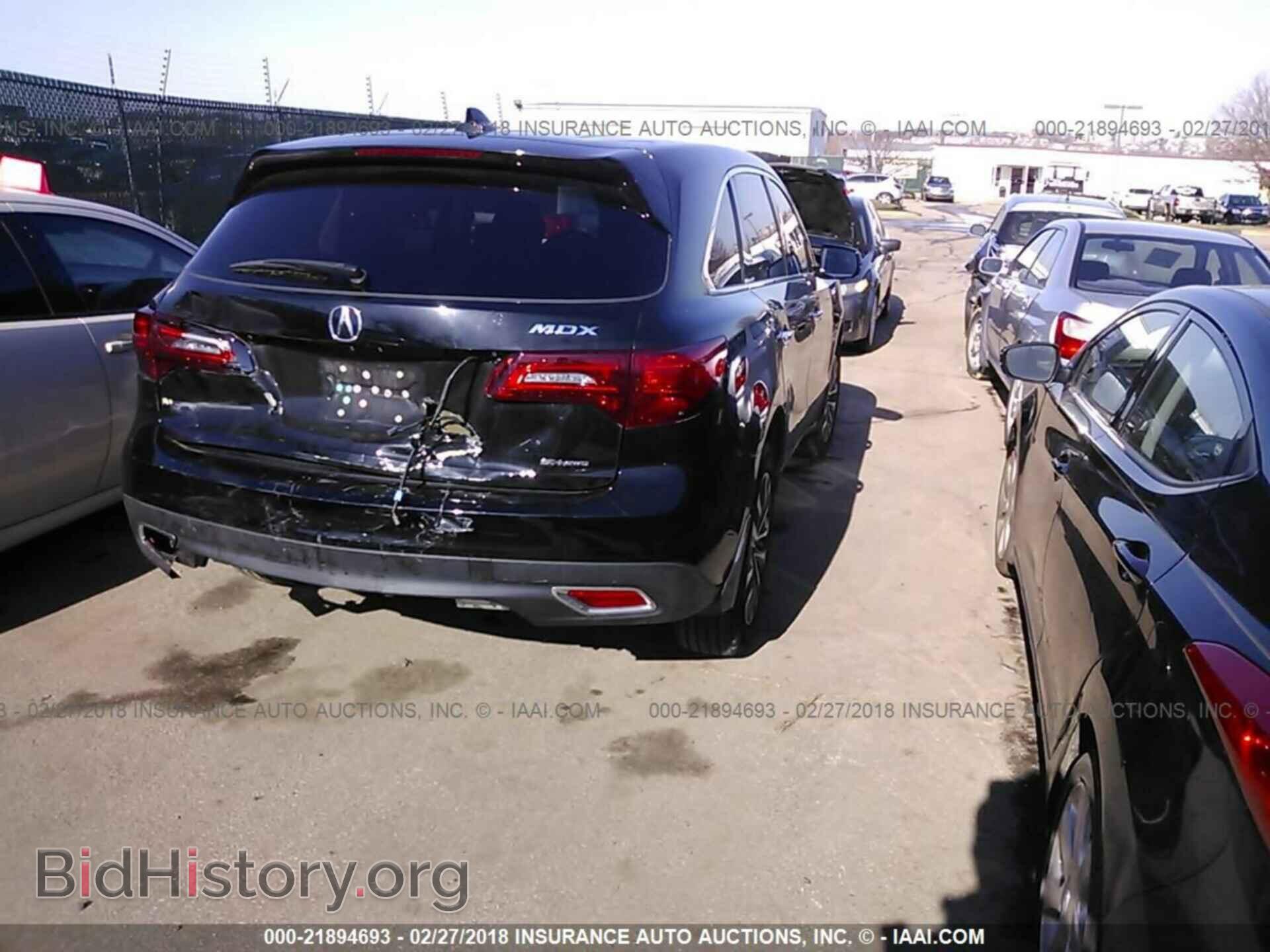 2014 Acura Mdx - VIN: 5FRYD4H4XEB001380 - Photo 4