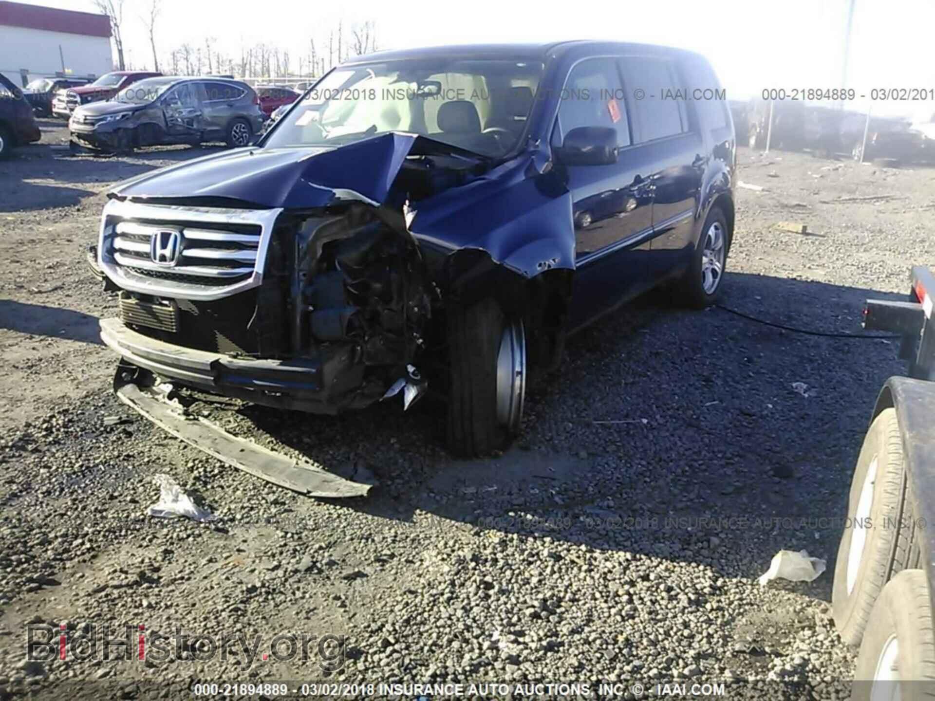 2013 Honda Pilot - VIN: 5FNYF4H59DB012518 - Фото 2