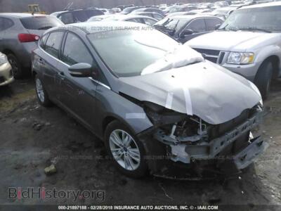 2012 Ford FOCUS, gray — VIN 1FAHP3M23CL107189, IAAI