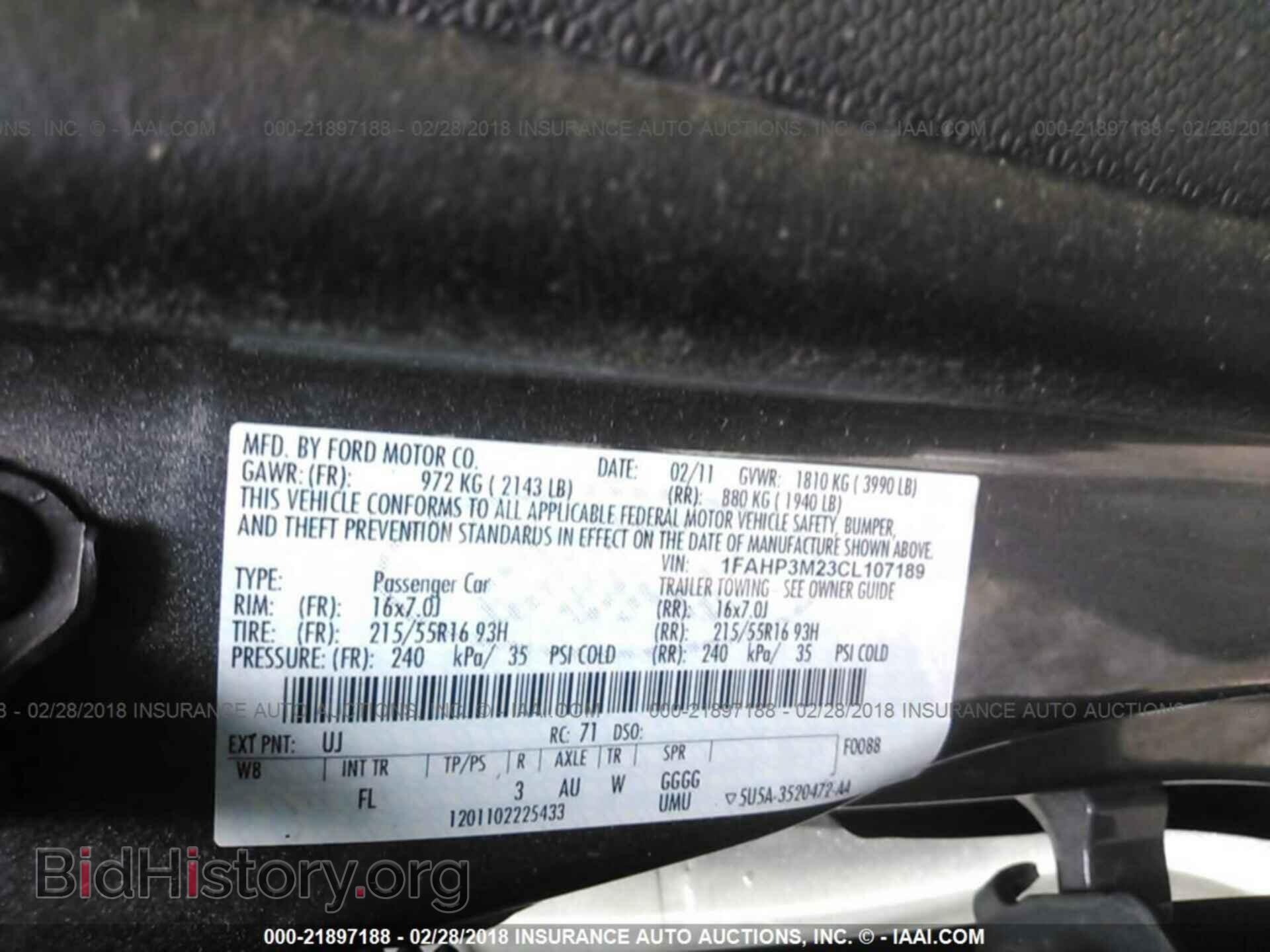 2012 Ford Focus - VIN: 1FAHP3M23CL107189 - Photo 9