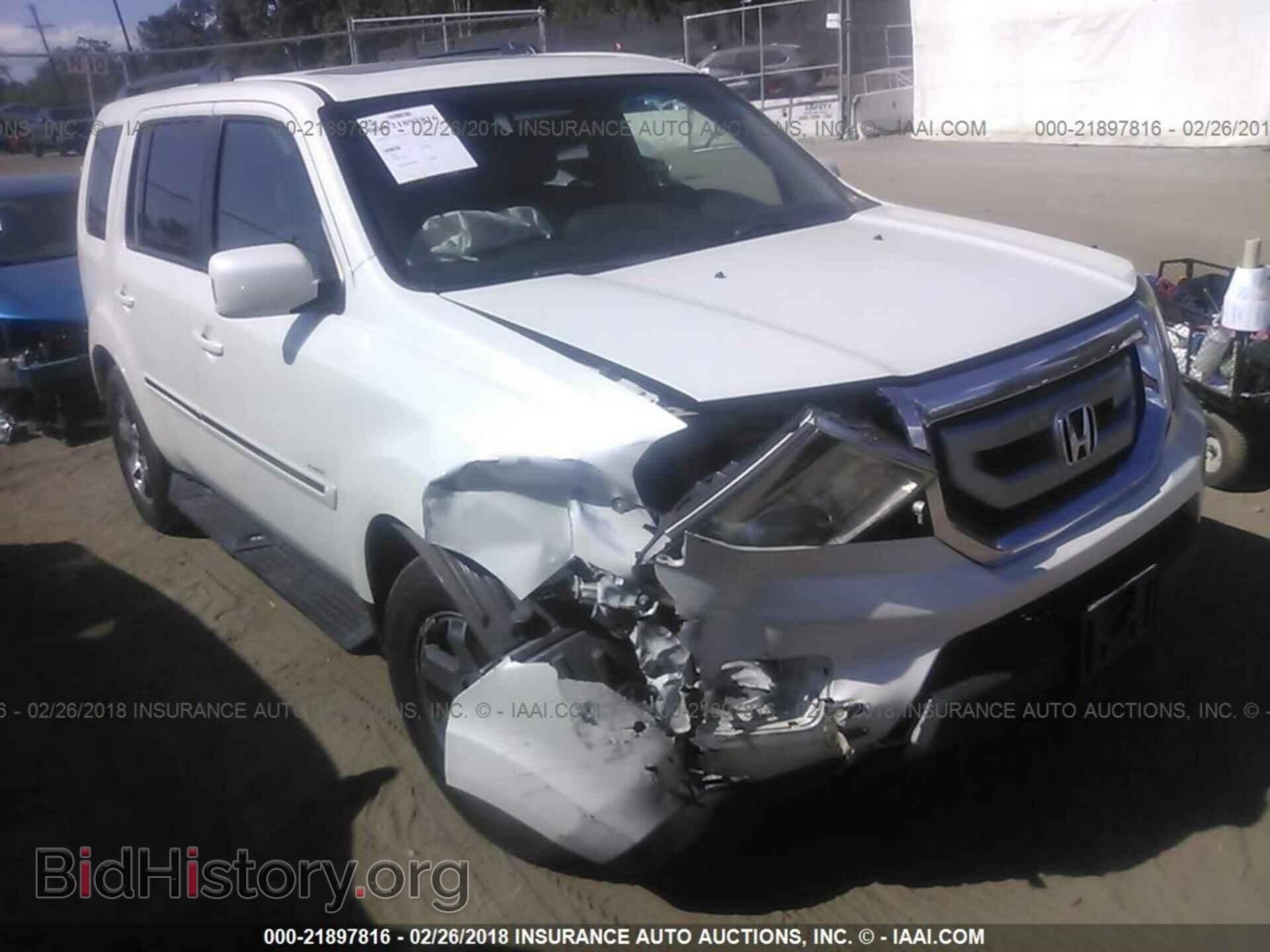 Фотография 5FNYF3H97BB044135 - Honda Pilot 2011