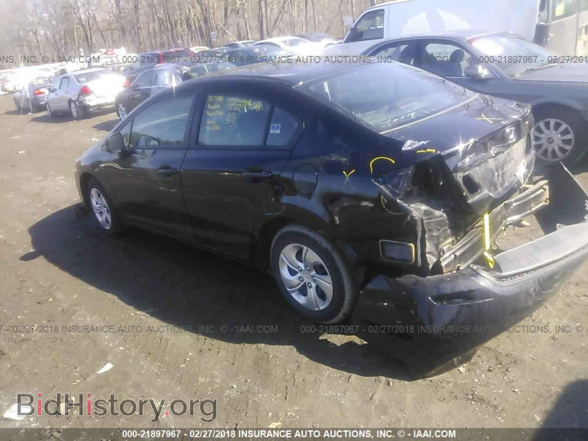 2013 Honda Civic - VIN: 2HGFB2F56DH592865 - Фото 3