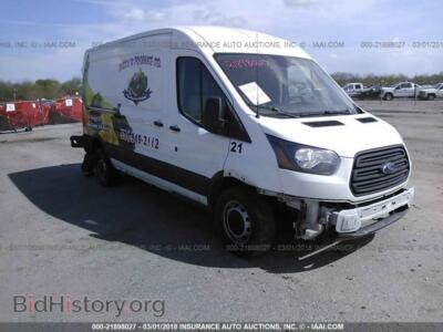 2015 Ford TRANSIT, белый — VIN 1FTNR2CM3FKA74774, IAAI
