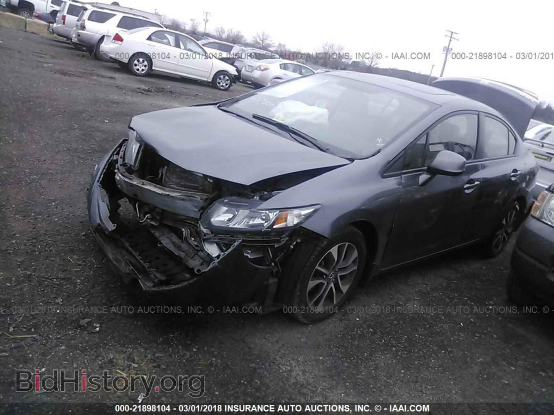 2013 Honda Civic - VIN: 19XFB2F81DE211816 - Фото 2