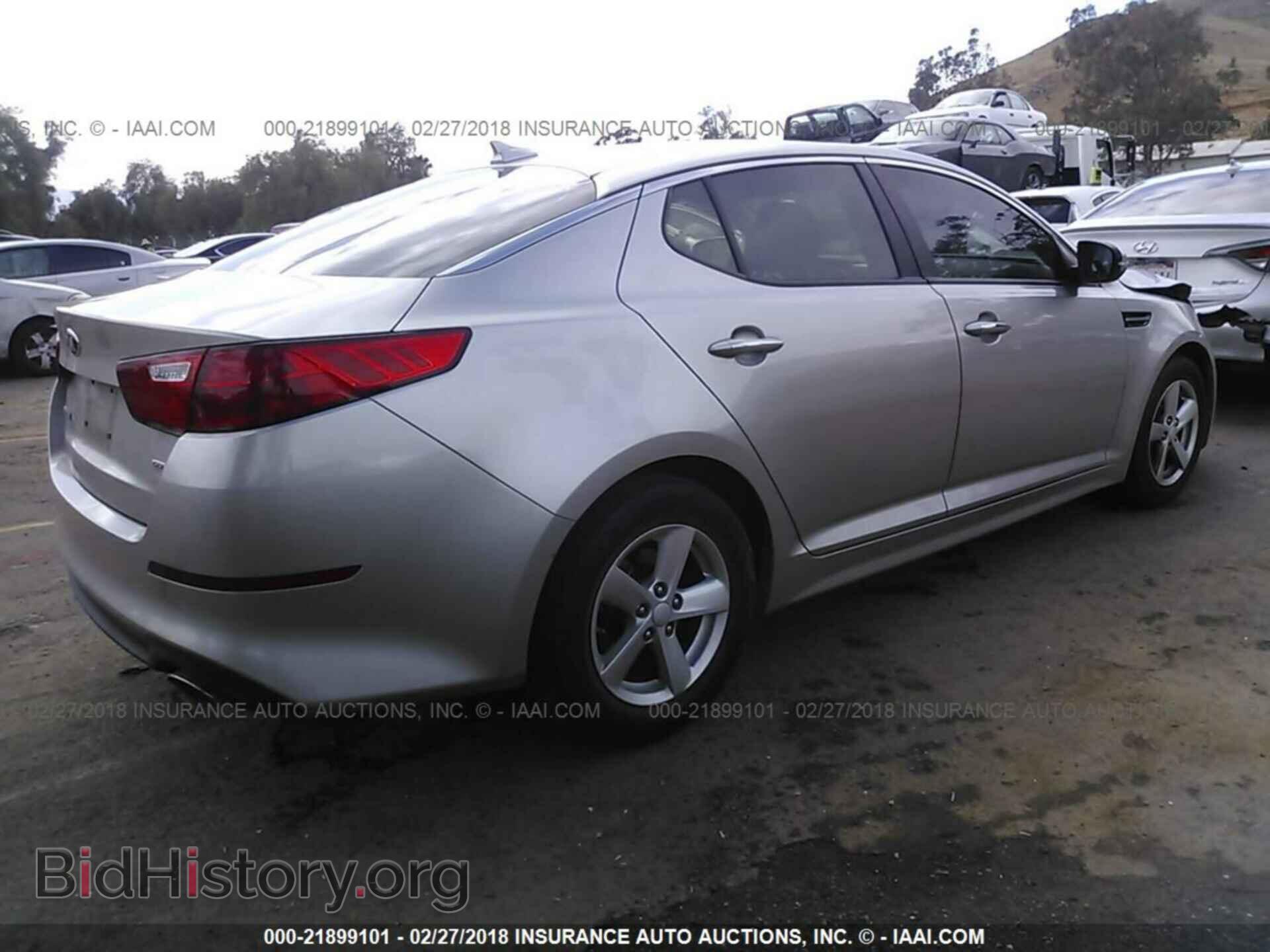 2014 Kia Optima - VIN: KNAGM4A78E5493228 - Photo 4