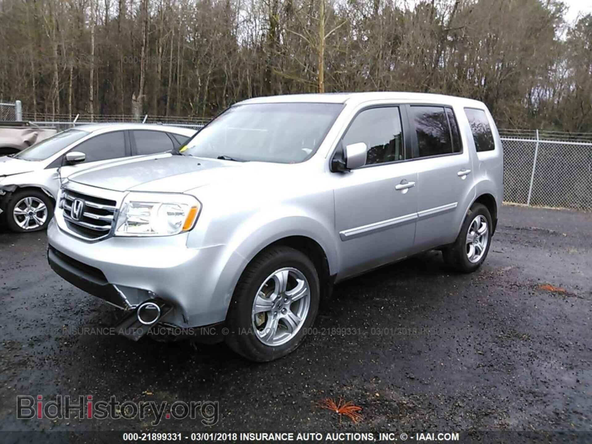 2013 Honda Pilot - VIN: 5FNYF3H59DB018300 - Фото 2