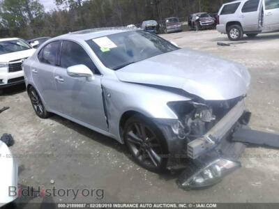 2011 Lexus IS, серебристый — VIN JTHBF5C29B5139727, IAAI