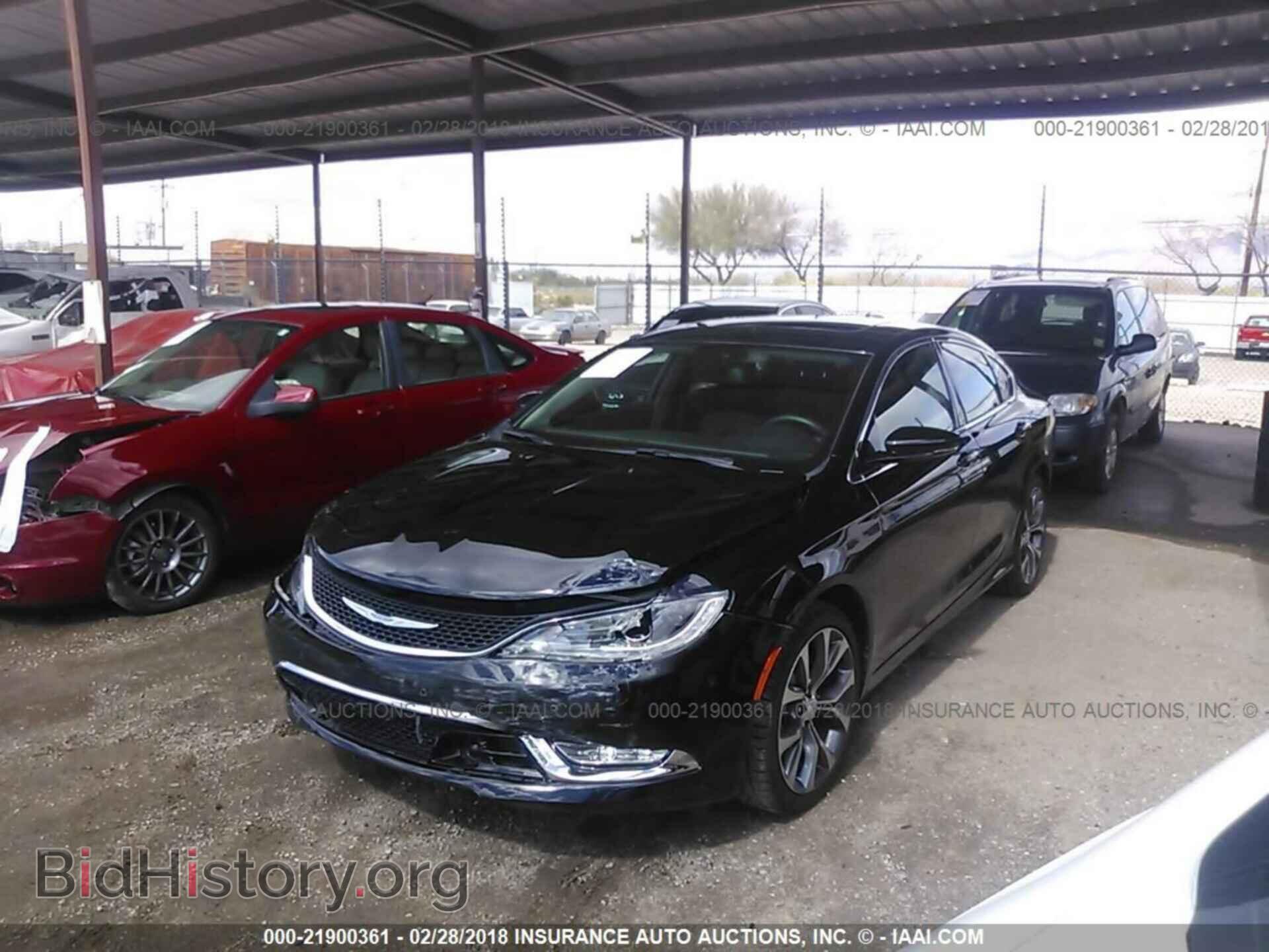 2015 Chrysler 200 - VIN: 1C3CCCCG9FN661492 - Photo 2