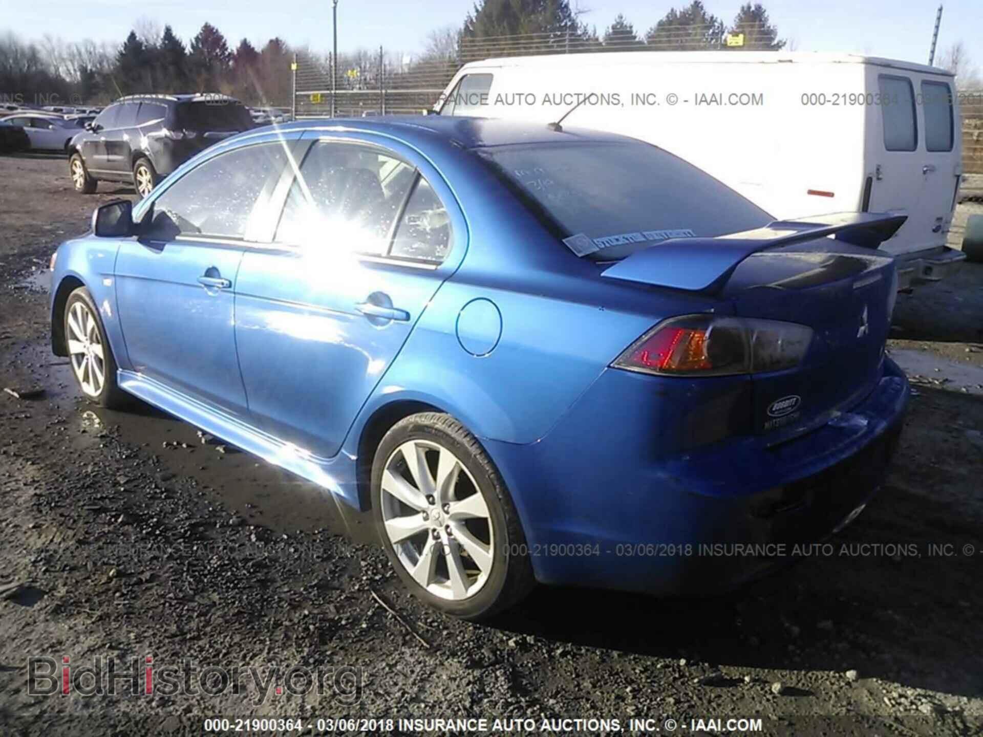2012 Mitsubishi Lancer - VIN: JA32U8FWXCU015608 - Фото 3
