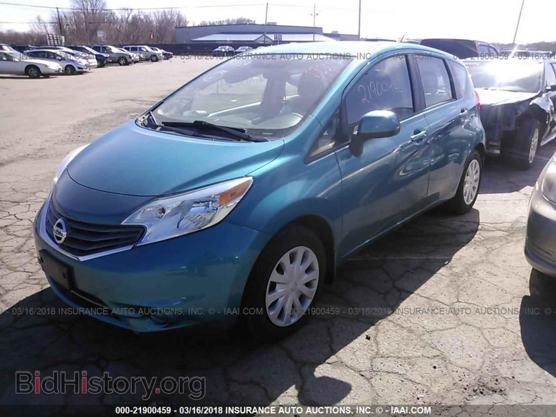 2014 Nissan Versa note - VIN: 3N1CE2CP1EL400827 - Фото 2