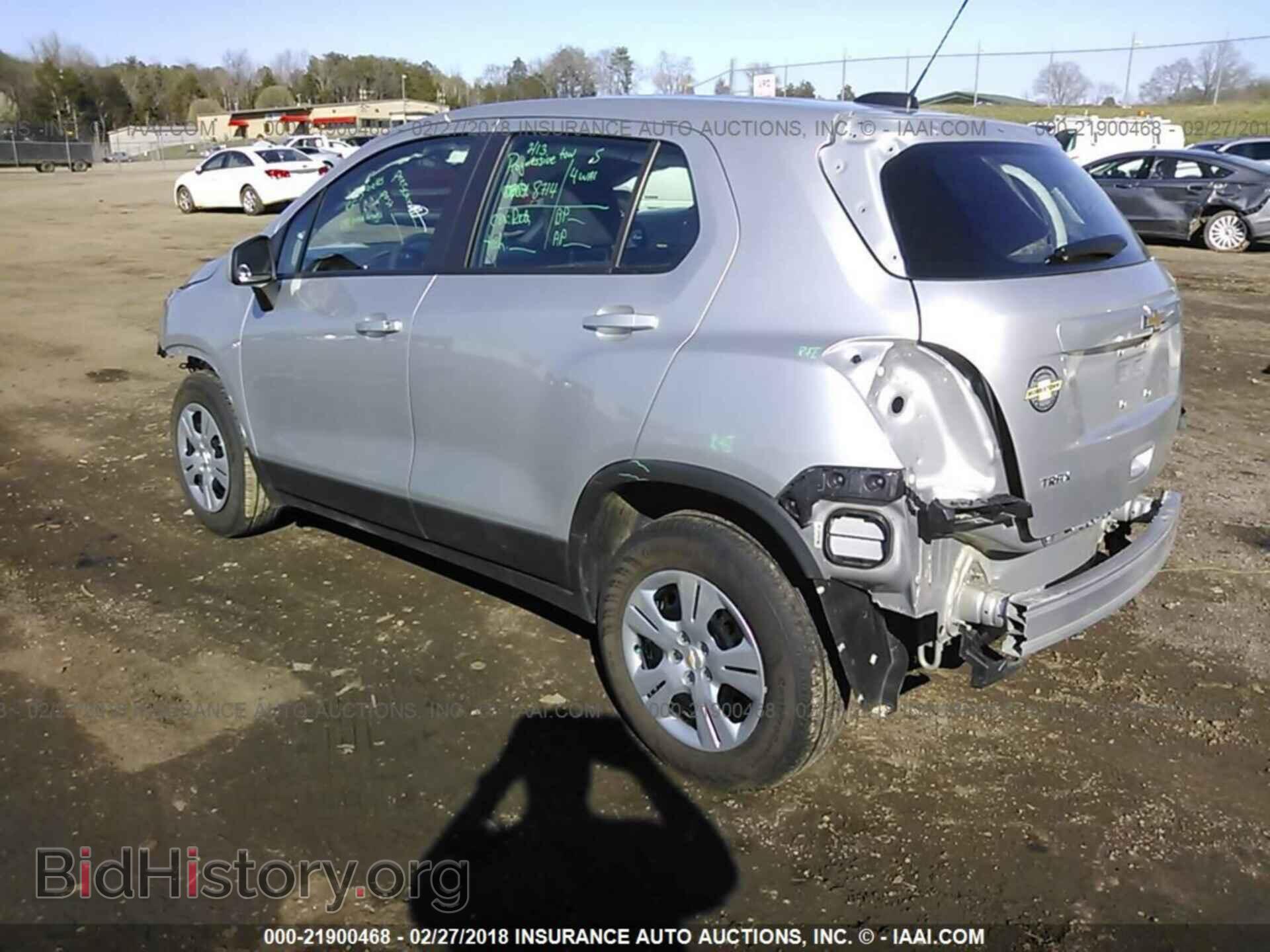 2017 Chevrolet Trax - VIN: 3GNCJKSB3HL195456 - Фото 3