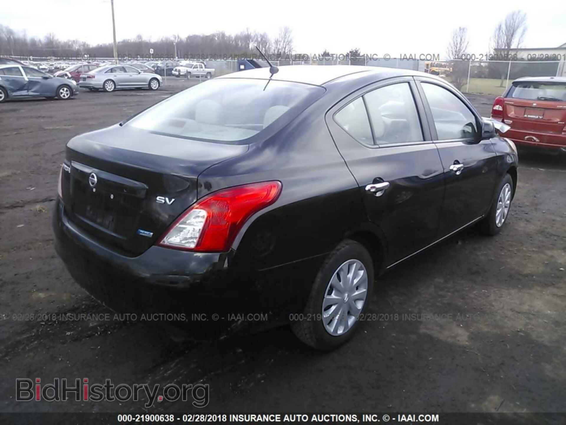 2012 Nissan Versa - VIN: 3N1CN7AP2CL930804 - Фото 4