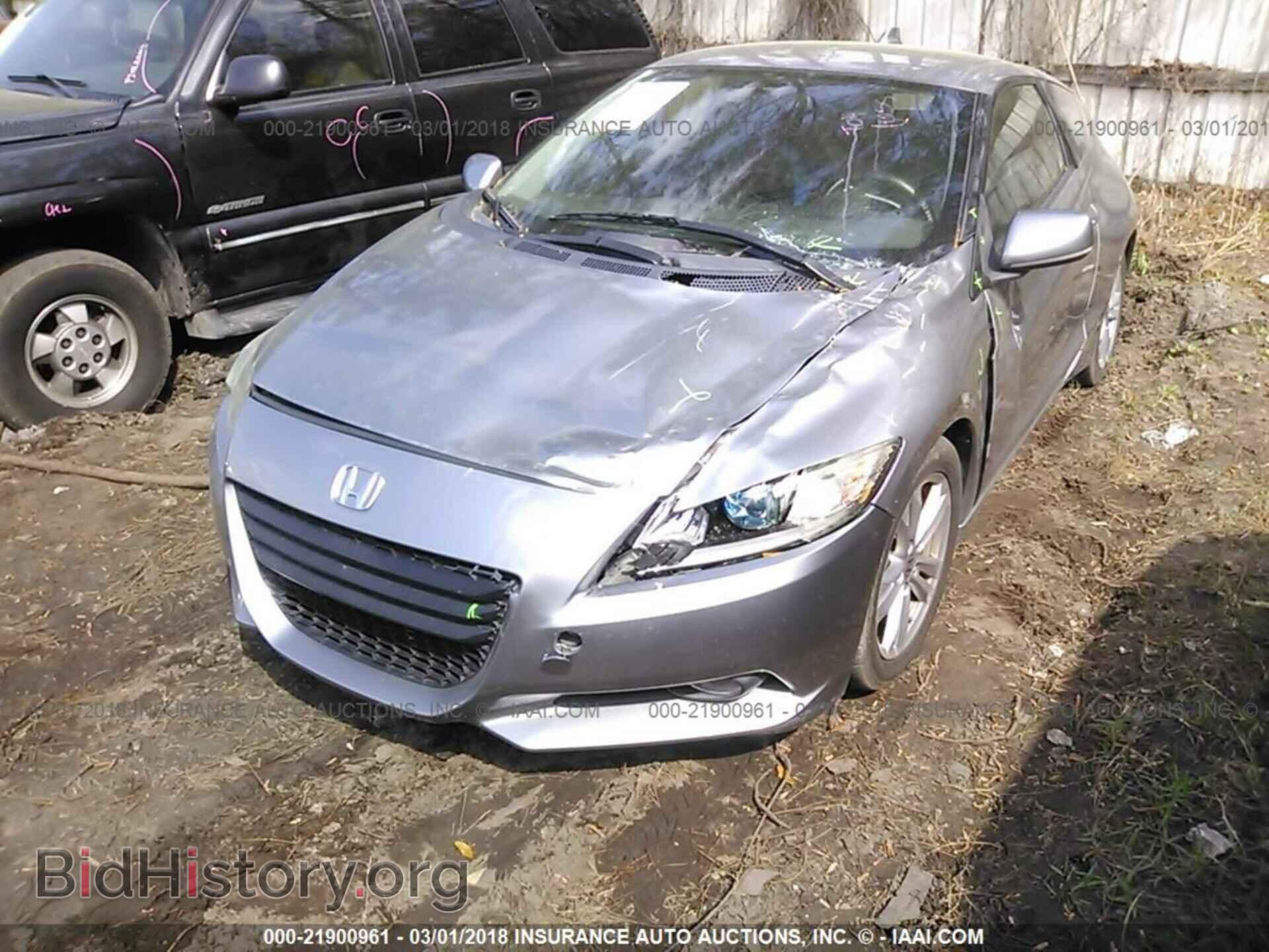 2011 Honda Cr-z - VIN: JHMZF1D66BS004523 - Фото 2