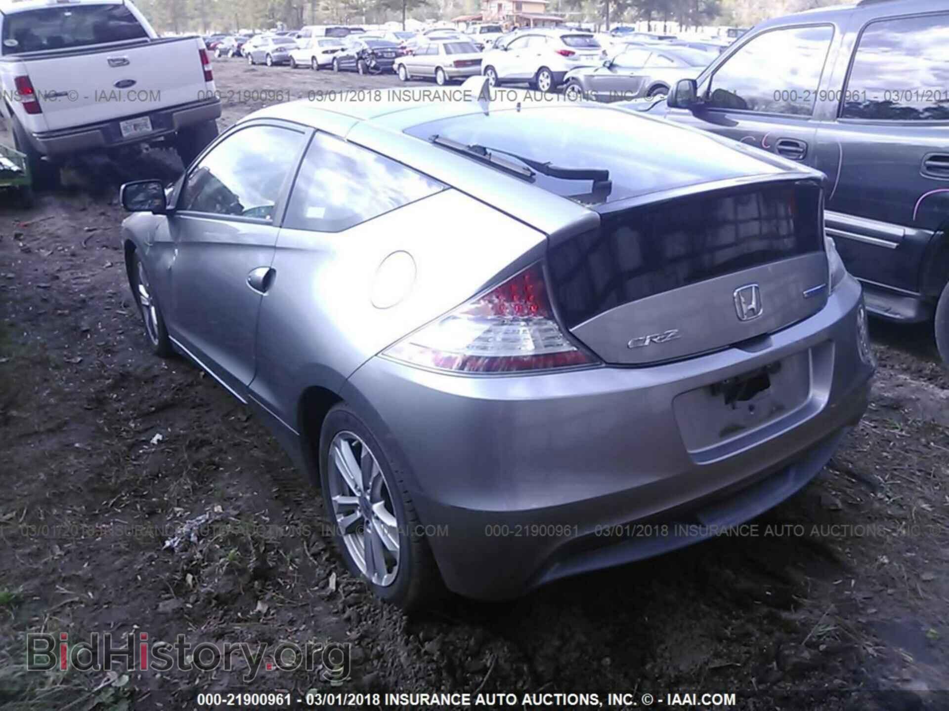 2011 Honda Cr-z - VIN: JHMZF1D66BS004523 - Фото 3