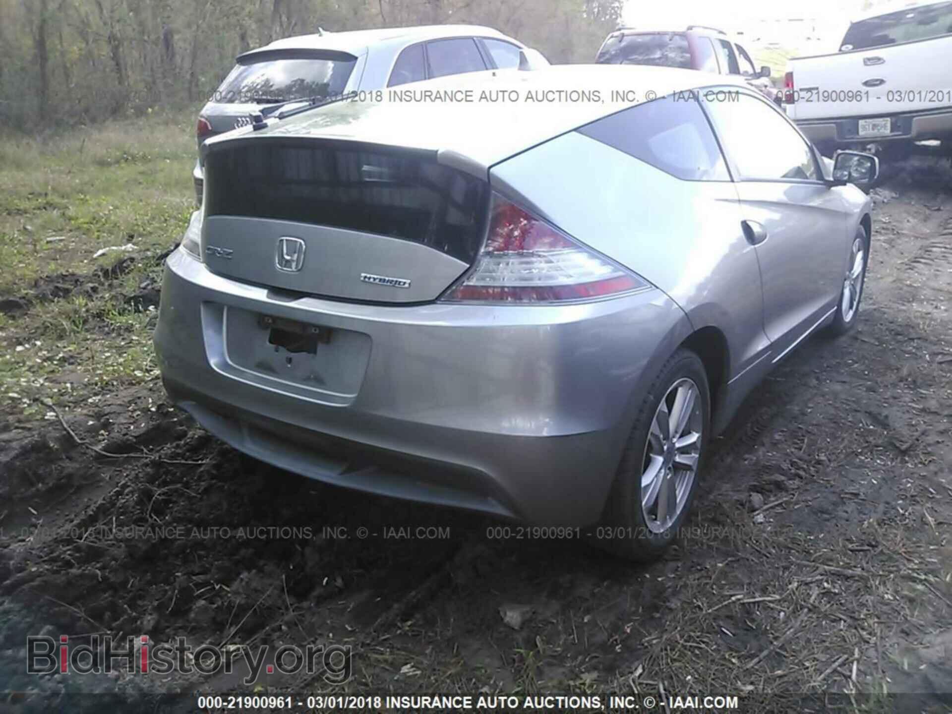 2011 Honda Cr-z - VIN: JHMZF1D66BS004523 - Фото 4