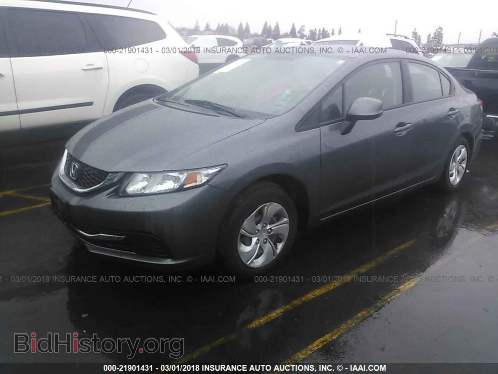 2013 Honda Civic - VIN: 19XFB2F57DE238864 - Фото 2