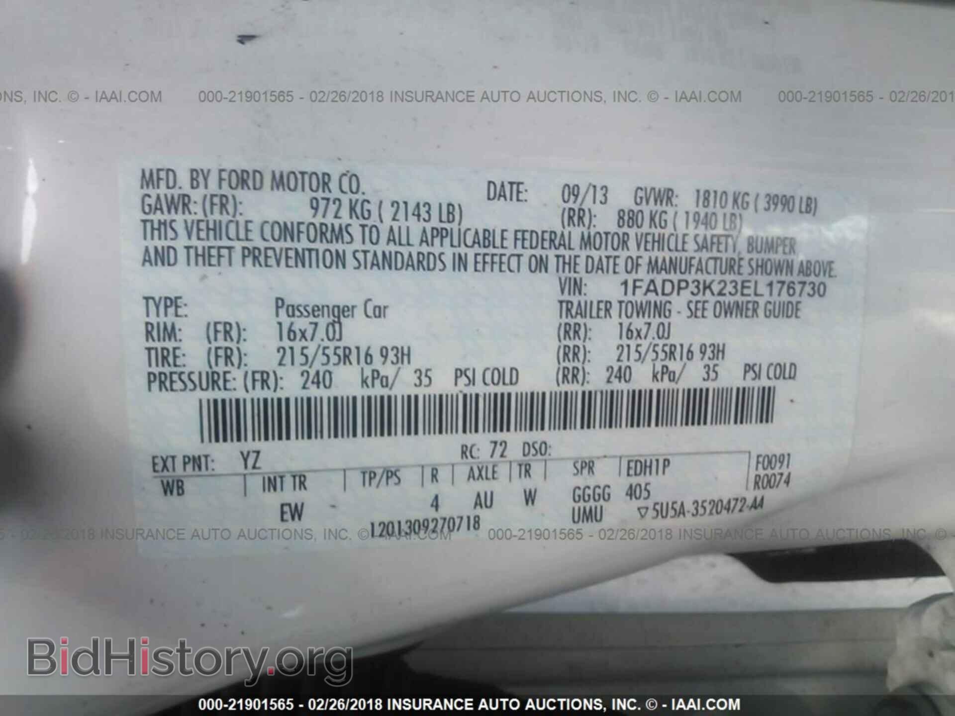 2014 Ford Focus - VIN: 1FADP3K23EL176730 - Photo 9