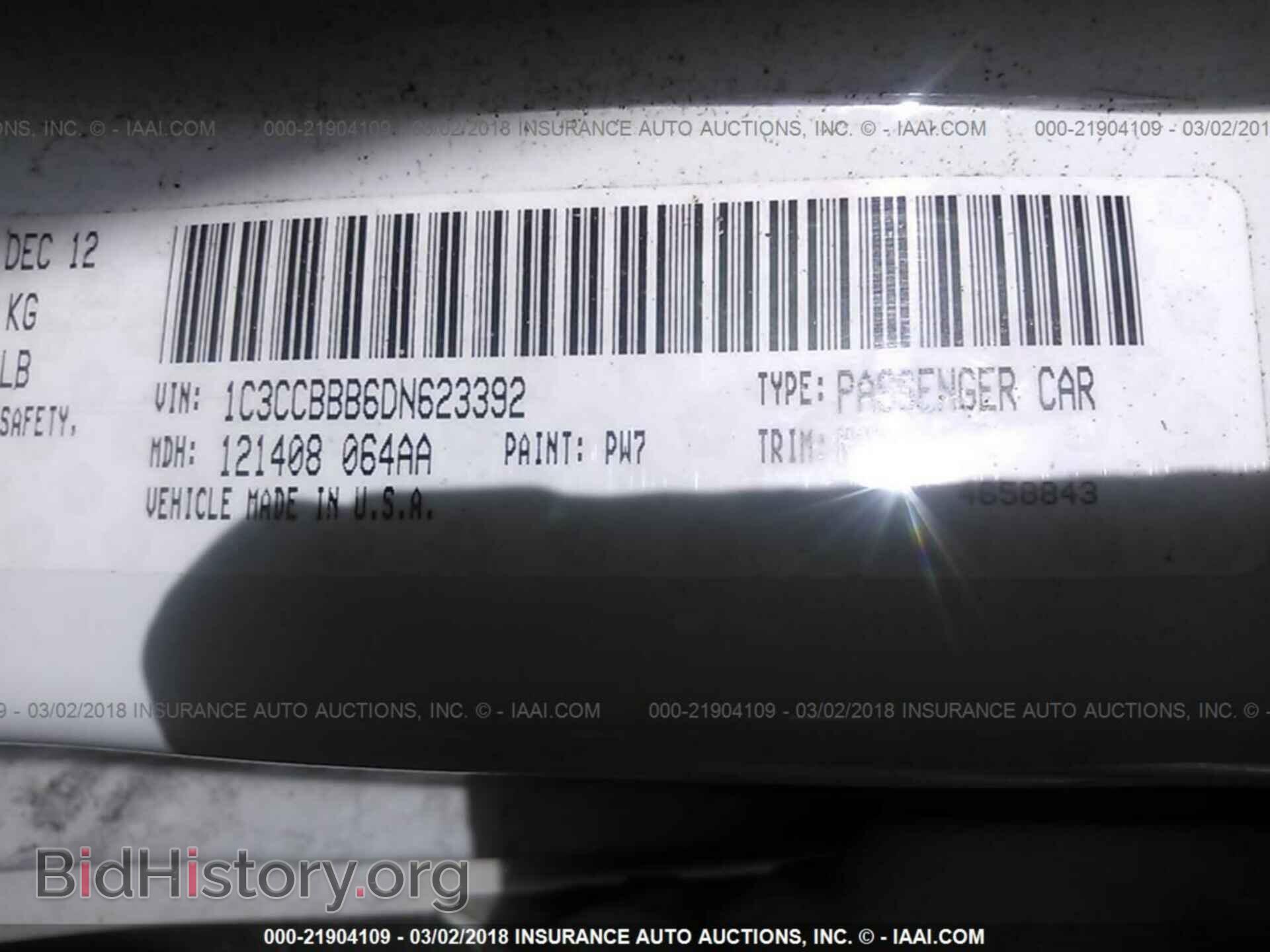 2013 Chrysler 200 - VIN: 1C3CCBBB6DN623392 - Photo 9