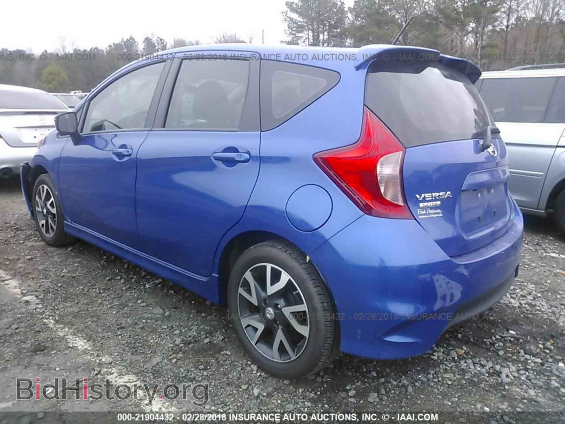 2016 Nissan Versa note - VIN: 3N1CE2CP1GL371588 - Фото 3