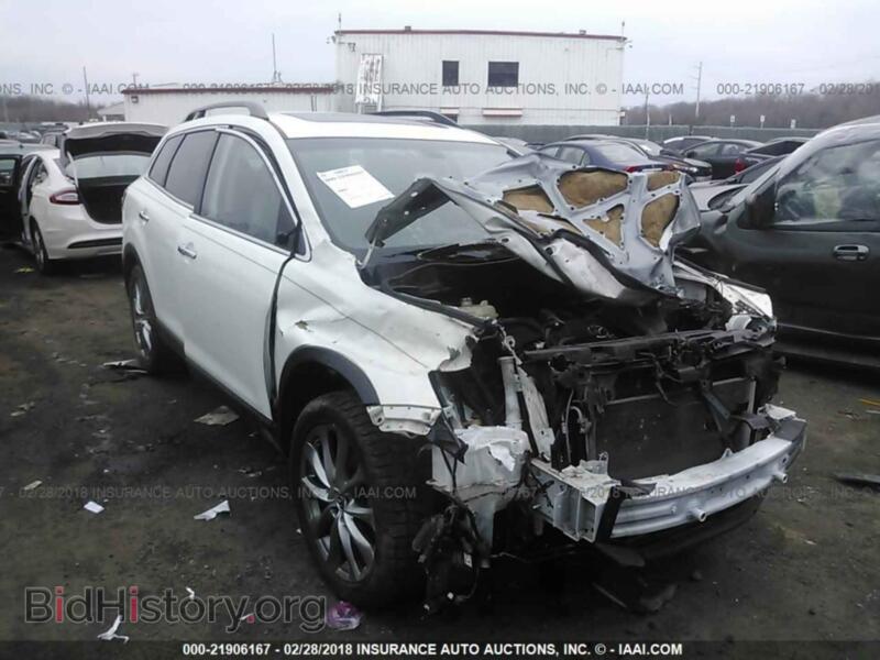 2014 Mazda CX-9 (VIN JM3TB3DV4E0434547) — photo 1 of 10, IAAI, damage: front end