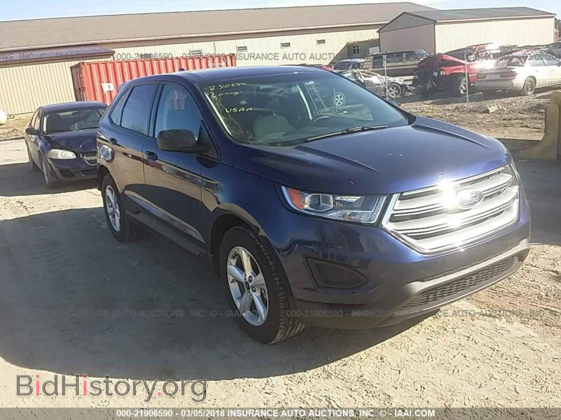 Фотография 2FMPK3G96GBB03846 - Ford Edge 2016