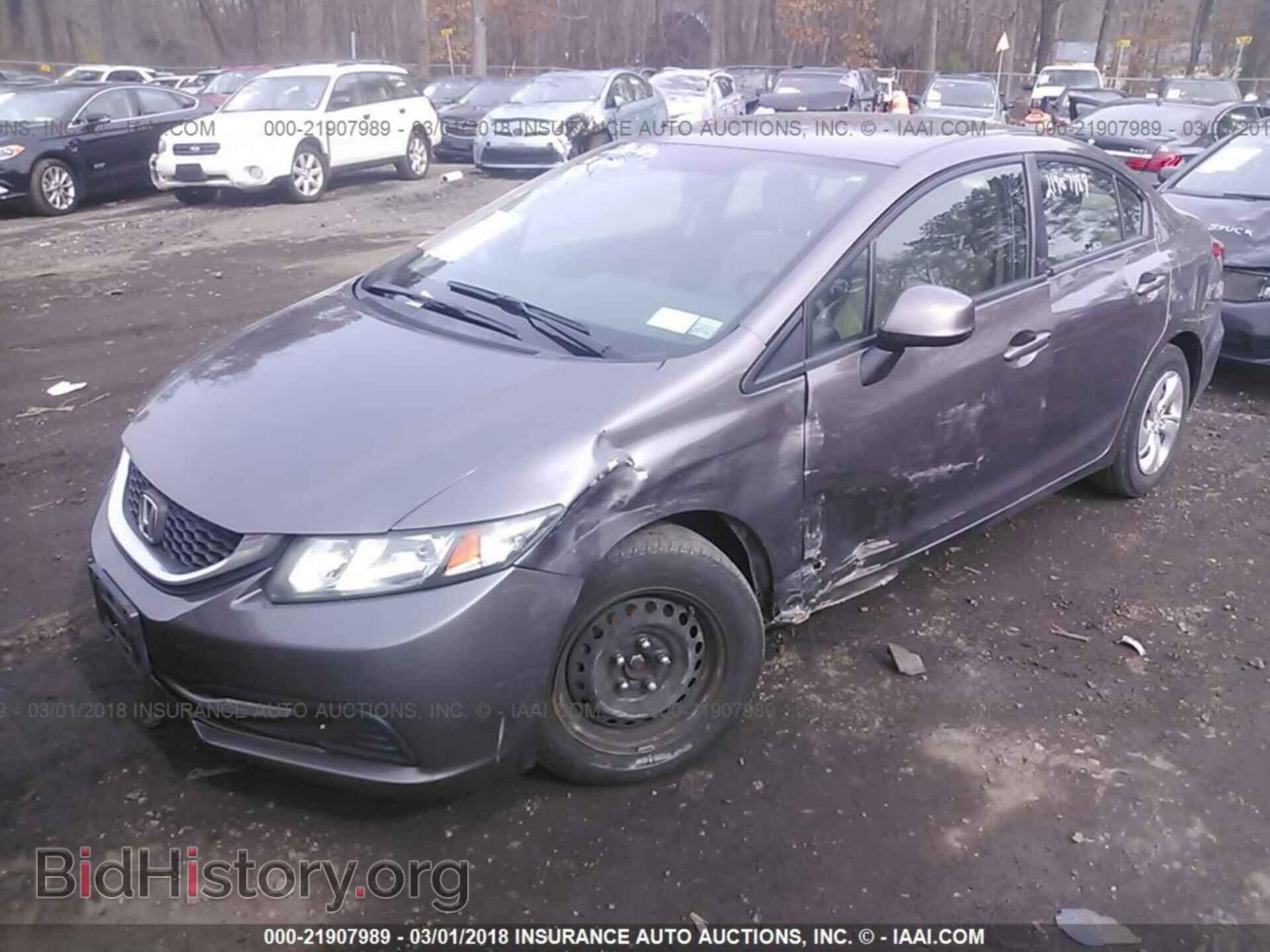 2013 Honda Civic - VIN: 19XFB2F58DE200947 - Фото 2