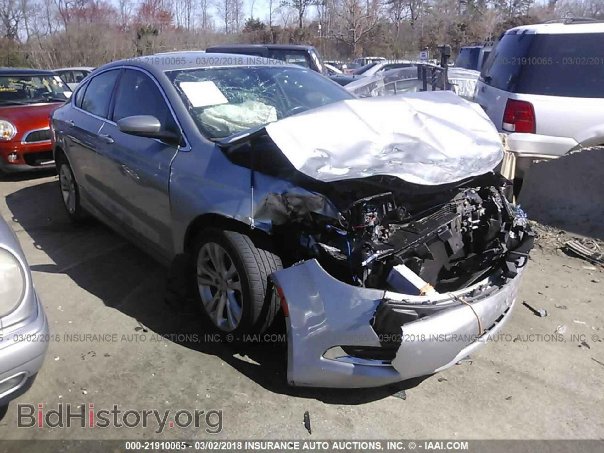 Photo 1C3CCCAB5FN594123 - CHRYSLER 200 2015