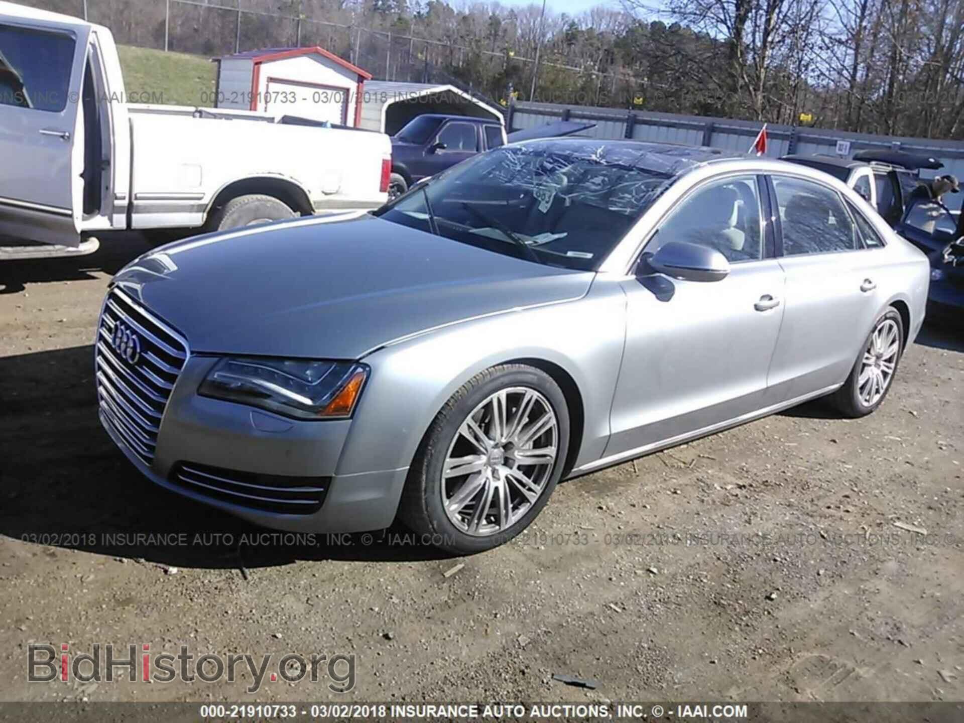 2012 Audi A8 - VIN: WAURVAFD5CN017793 - Photo 2