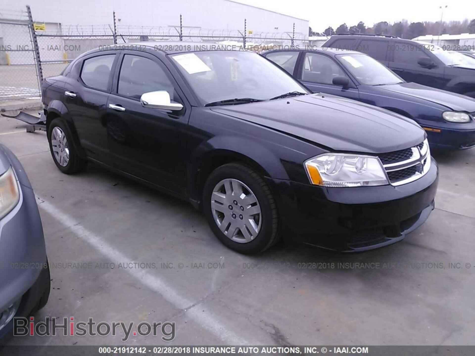 Photo 1C3CDZAB2CN201433 - Dodge Avenger 2012