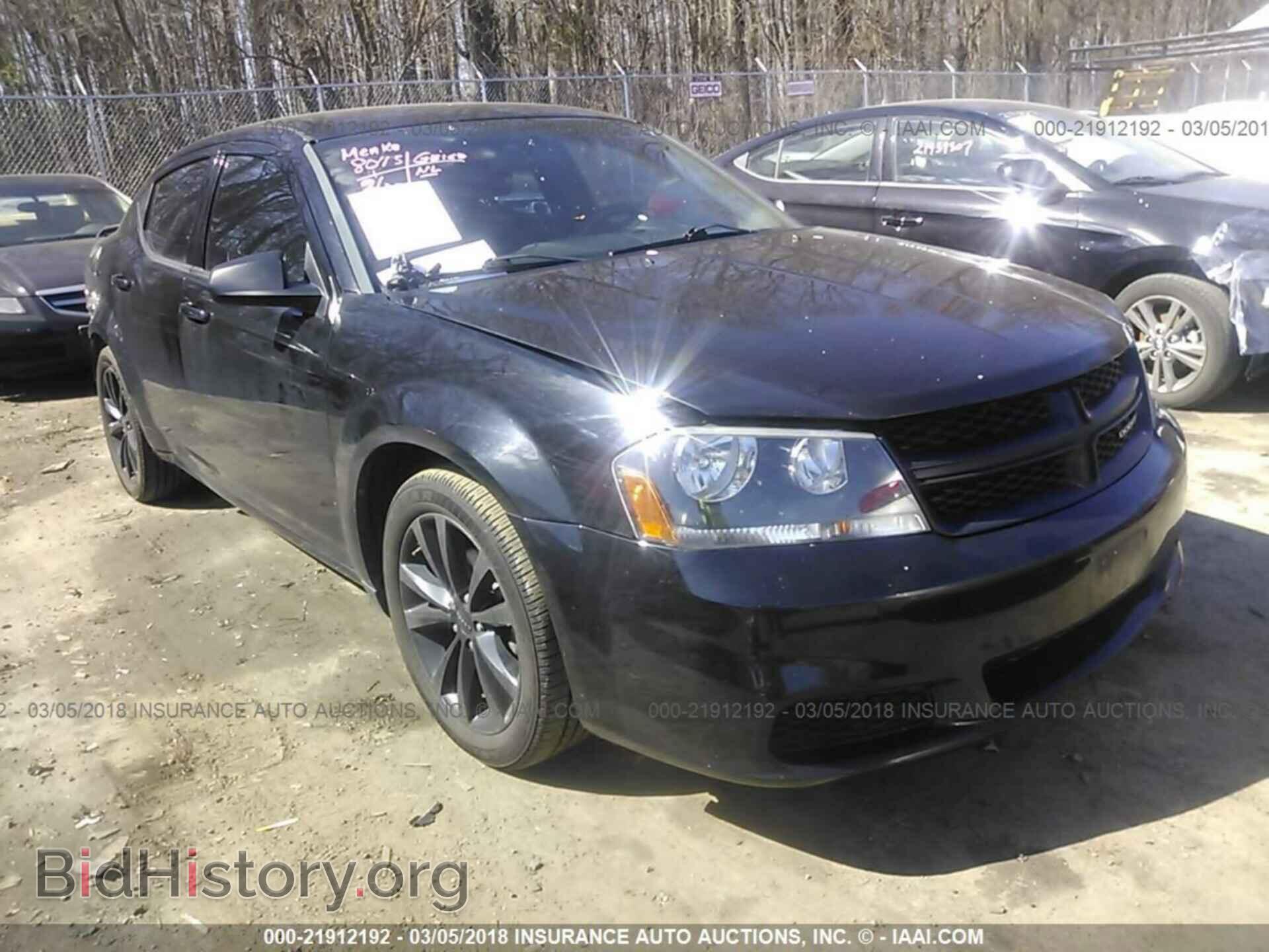 Photo 1C3CDZAG4DN748071 - Dodge Avenger 2013