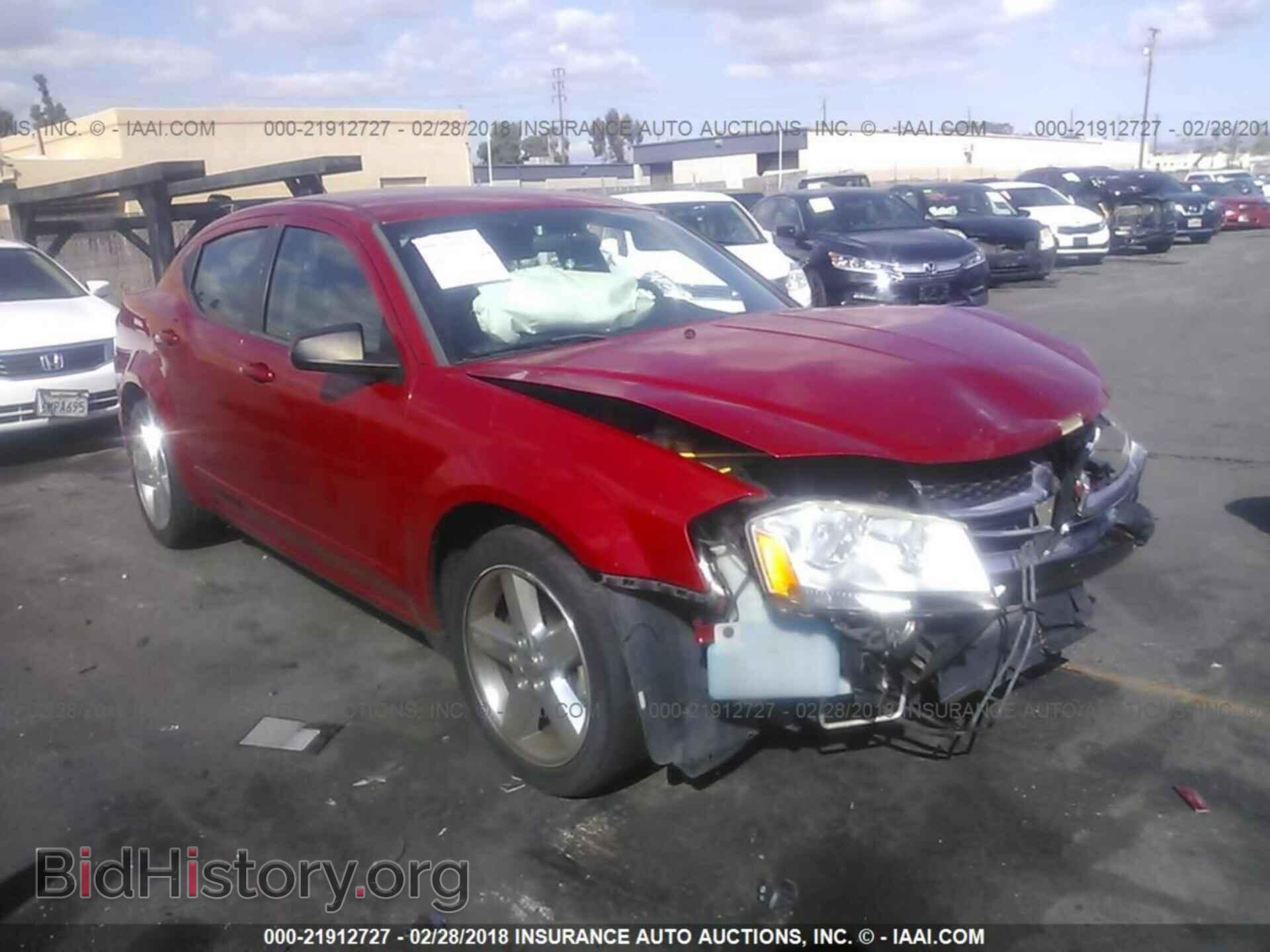 Фотография 1C3CDZAB8CN158359 - Dodge Avenger 2012