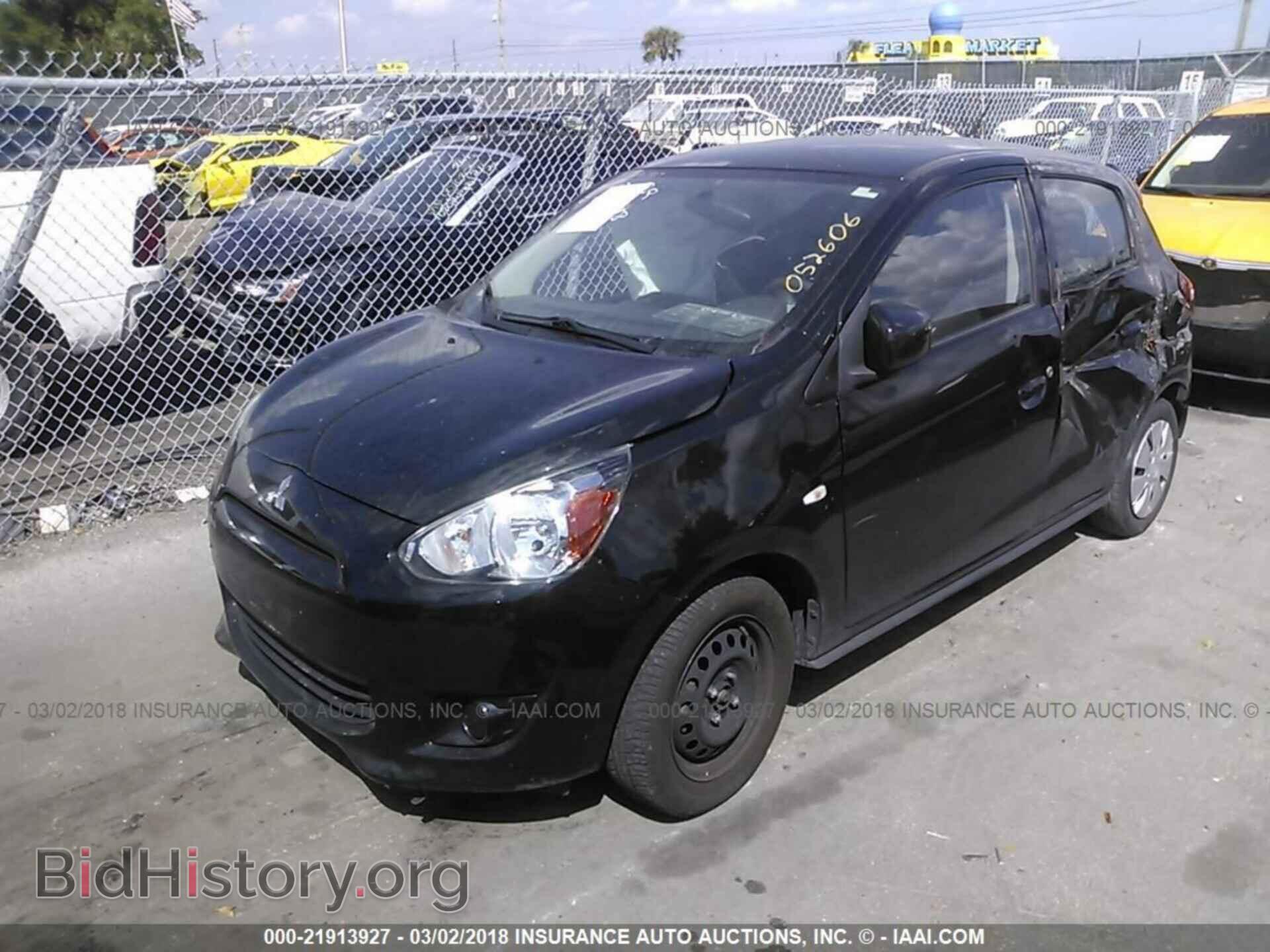 2015 Mitsubishi Mirage - VIN: ML32A3HJ6FH052606 - Фото 2