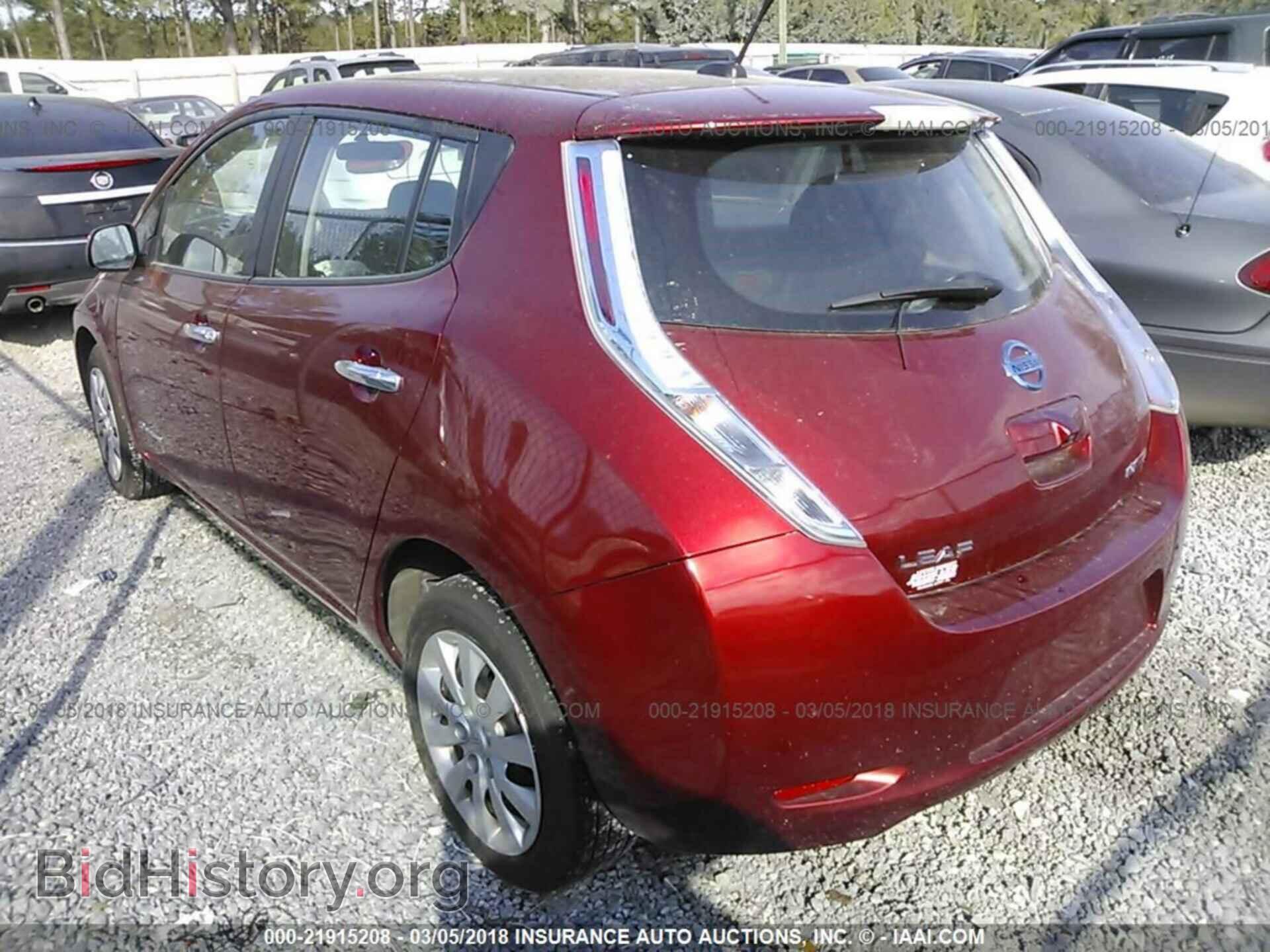 2013 Nissan Leaf - VIN: 1N4AZ0CP0DC420936 - Фото 3